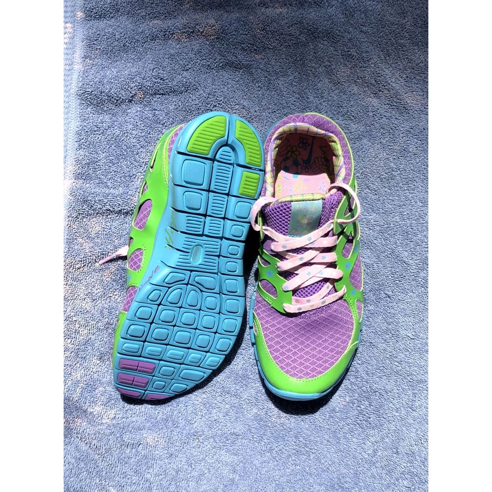 Nike Nike Free Run + 2 Doernbecher Mackenzie Short 2019 Women US 7 Violet Purple Nike Sneaker Athletic Shoes Size 28" / US 6 / IT 42 - 4 Thumbnail