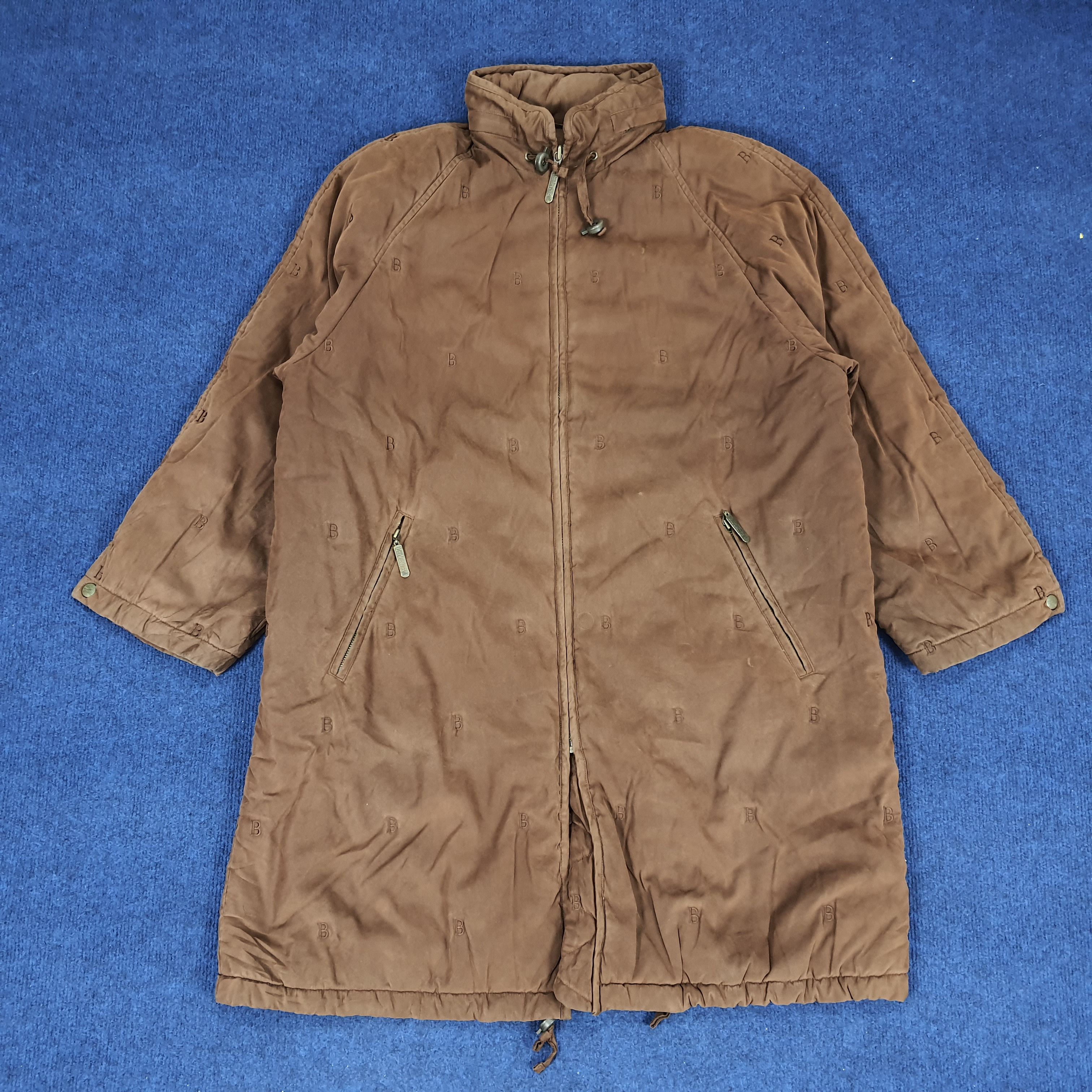 Burberry × Vintage Vintage Burberrys Nova Check Cotton Puffer Jacket Size US L / EU 52-54 / 3 - 1 Thumbnail