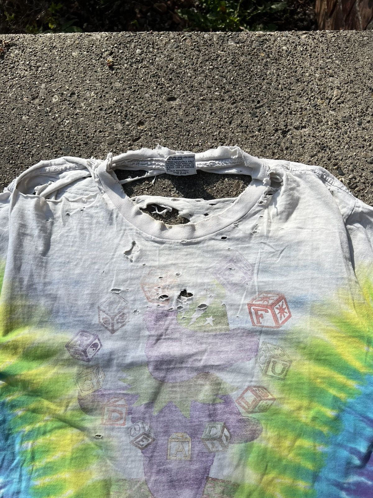 Grateful Dead × Liquid Blue × Vintage Vintage DISTRESSED Single Stitch Liquid Blue Grateful Dead L Size US L / EU 52-54 / 3 - 8 Thumbnail