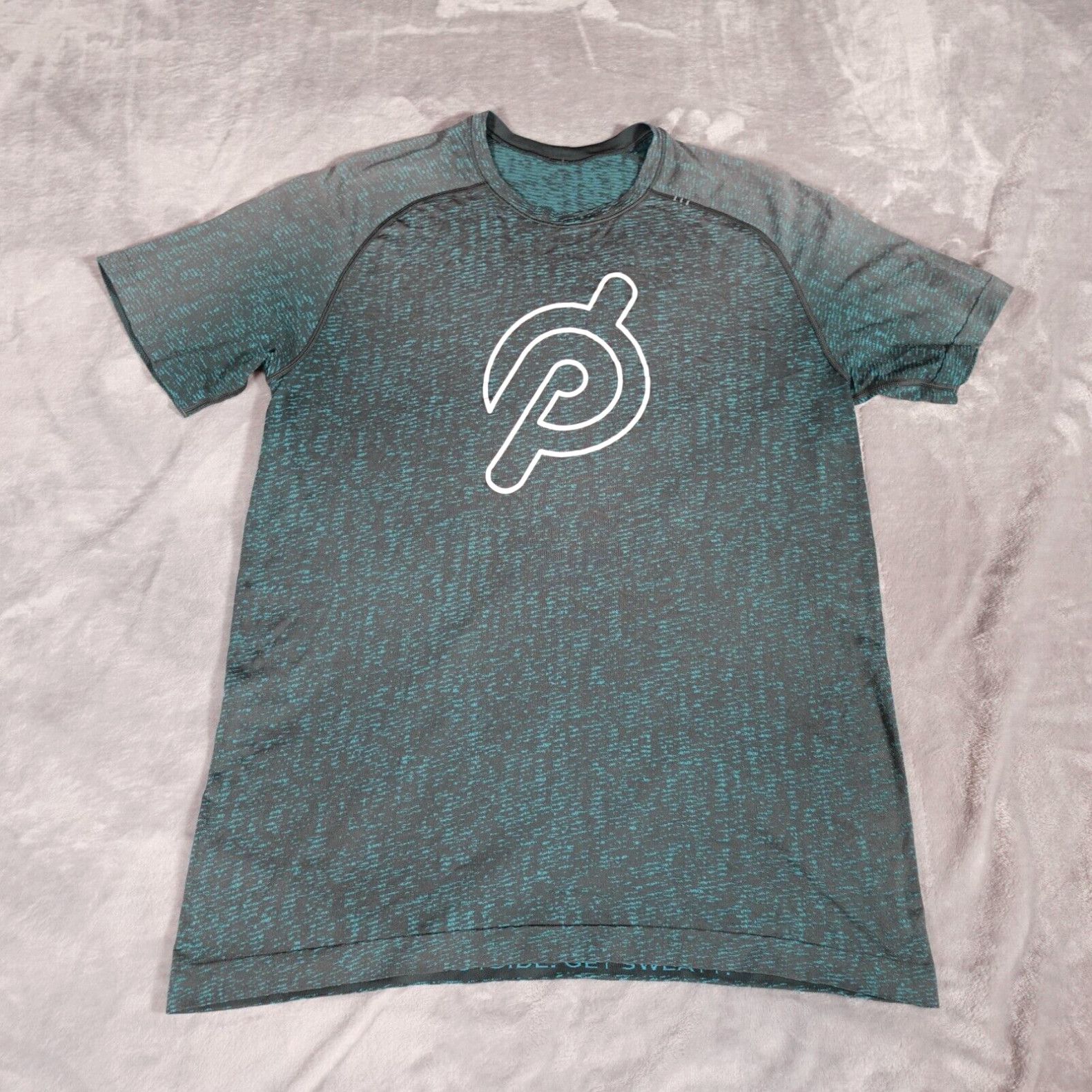 Lululemon Lululemon Peloton Metal Vent Shirt Mens M Performance Gym ...