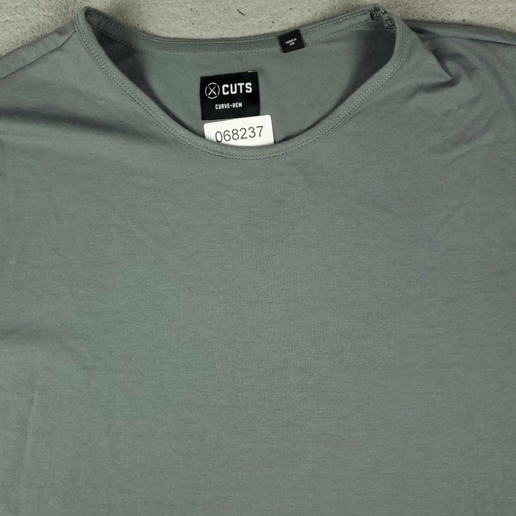 Vintage BYLT T Shirt Mens 2XL Gray Lux Curve Hem Short Sleeve Crew Neck Casual Logo Tee Shirt Mens Adjusted for Search Size US XXL / EU 58 / 5 - 2 Thumbnail