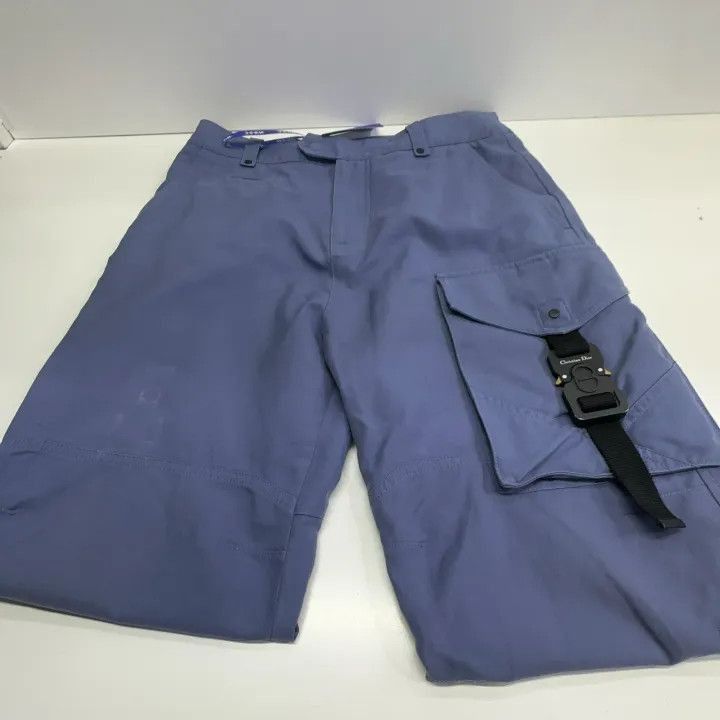 Other Dior Blue Multi-Pocket Cargo Pants 0079-2507 Size 41" - 5 Thumbnail