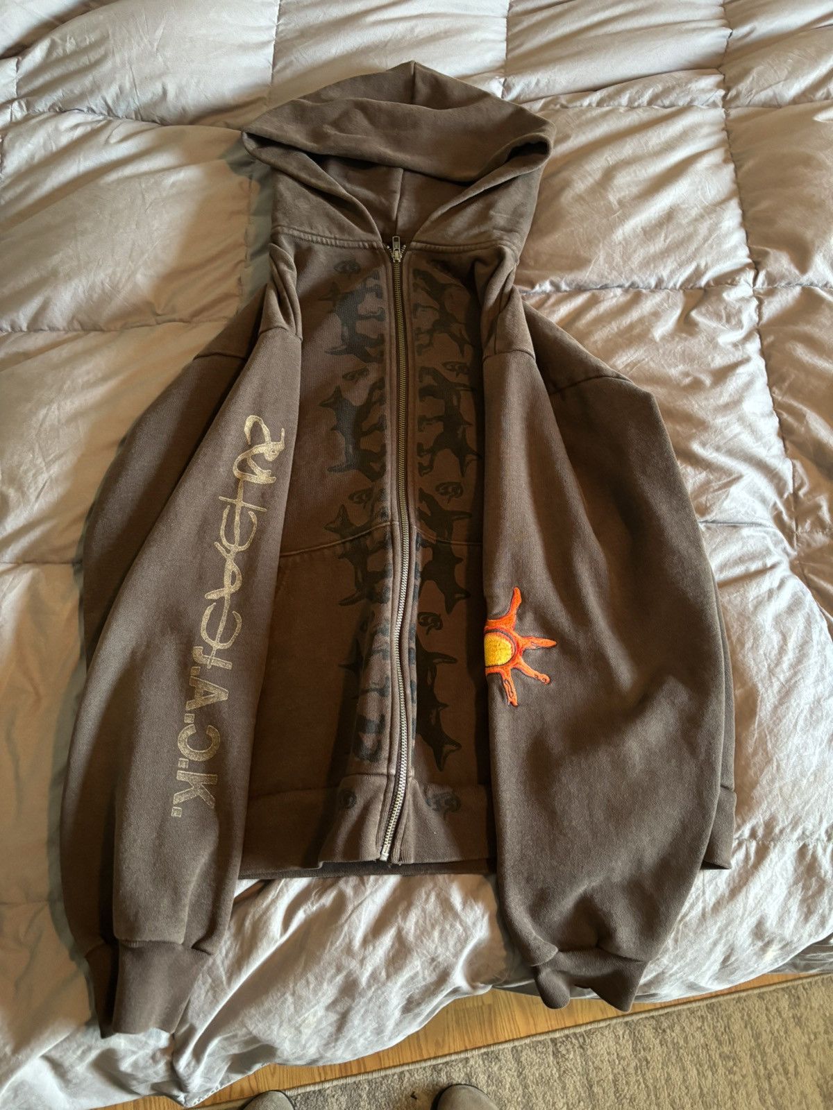 Streetwear × Travis Scott Travis Scott Reverse Dog Zip Up