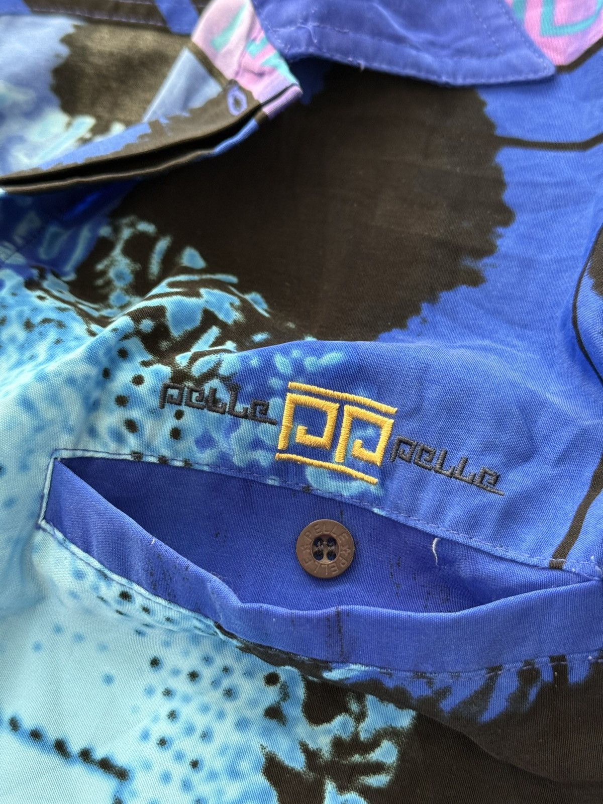 Marc Buchanan Rare Pelle Pelle Marc Buchanan Vintage Shirt Size US L / EU 52-54 / 3 - 4 Thumbnail