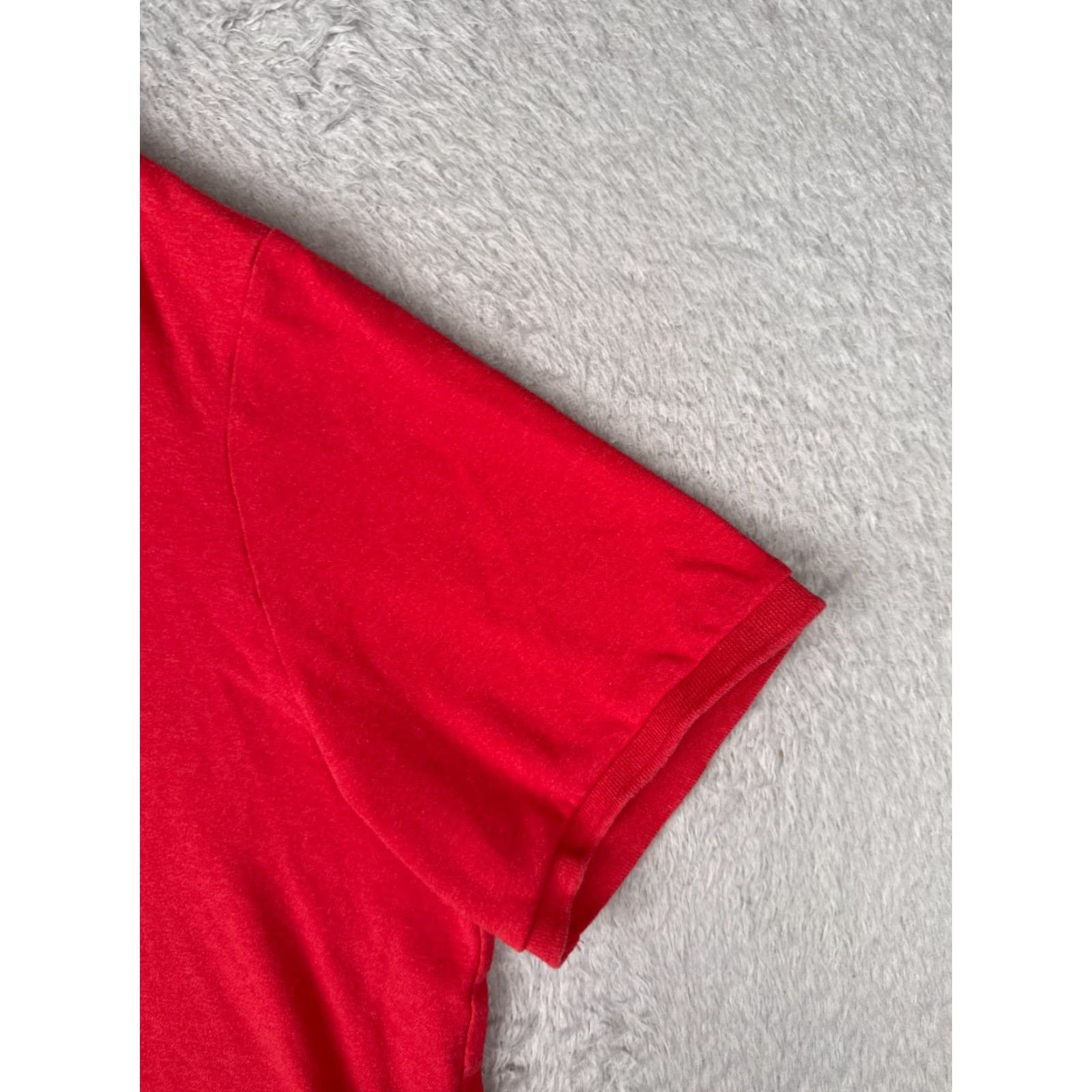 Tommy Hilfiger Tommy Hilfiger Polo Shirt Men XL Red Short Sleeve 100% Cotton Golfer Vintage: No Size US XL / EU 56 / 4 - 2 Thumbnail