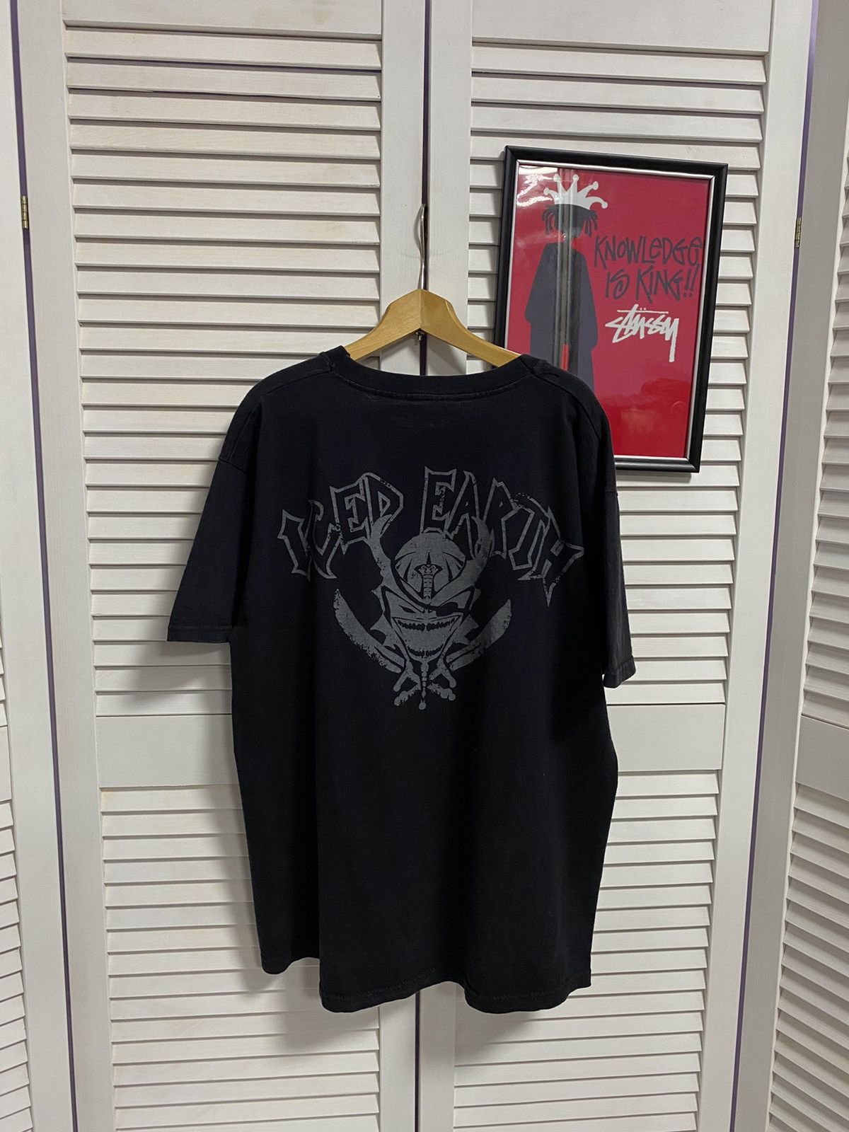 Band Tees Vintage T Shirt Tee Iced Earth Pirates Double Print Rock Size US L / EU 52-54 / 3 - 3 Thumbnail