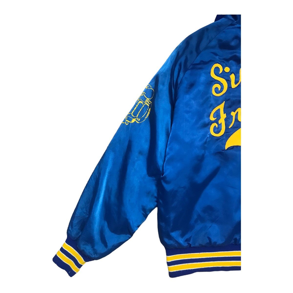 Delong × Vintage Delong Varsity Embroidered Nylon Jacket Size US M / EU 48-50 / 2 - 2 Thumbnail