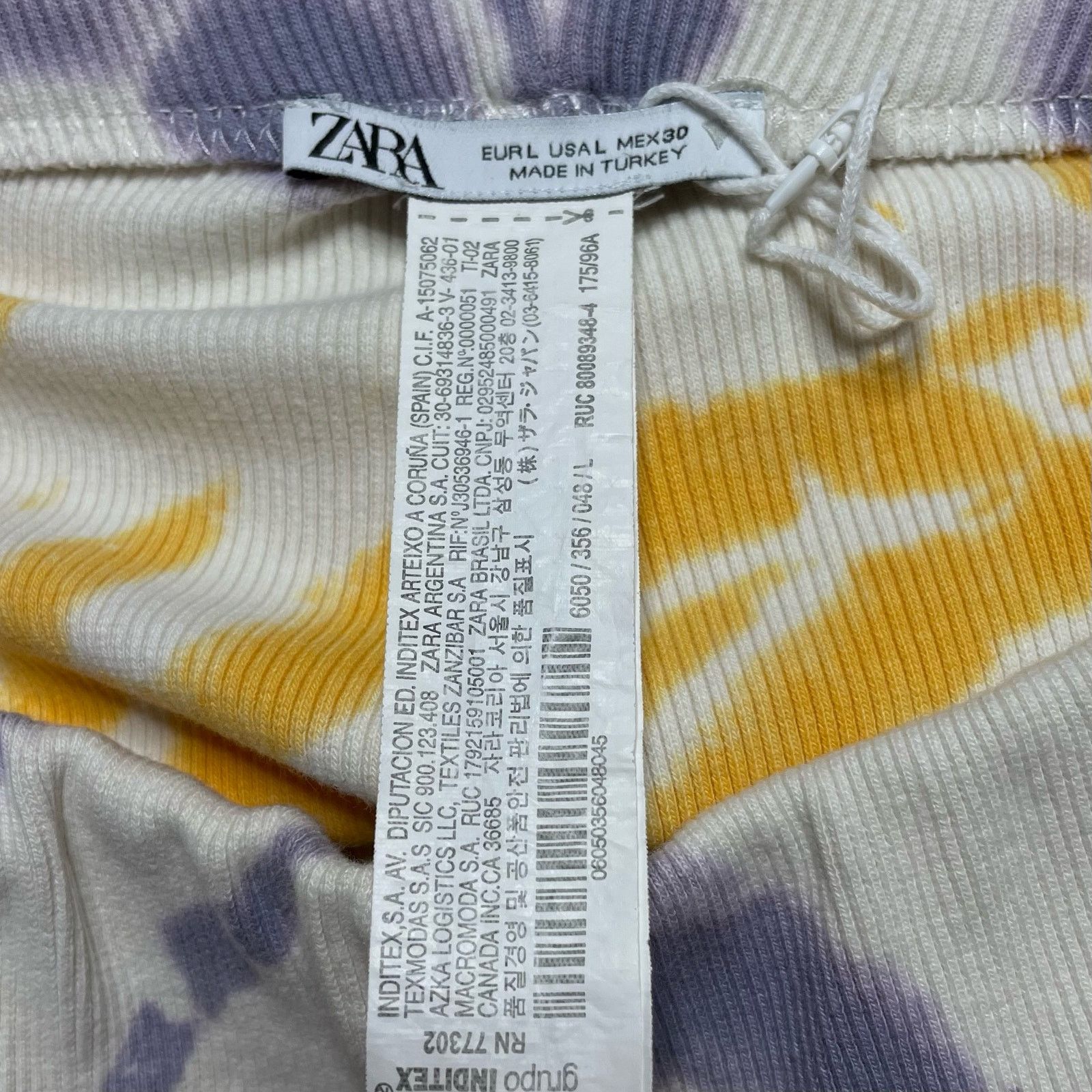 Zara Zara Ribbed Leggings Size 32" / US 10 / IT 46 - 3 Thumbnail