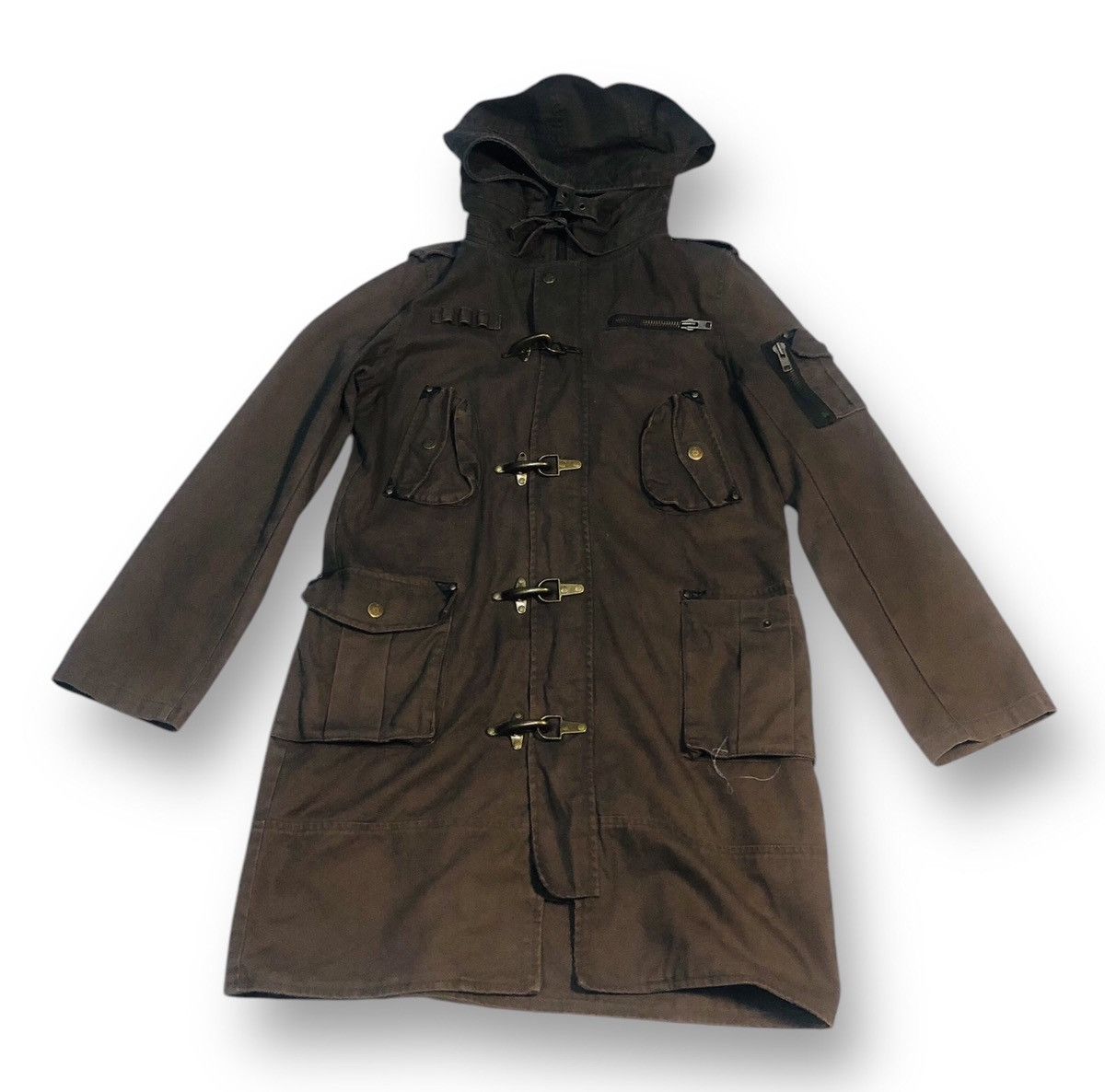 The Unbranded Brand Unbrand Coat Zipper And Button (2) Size US L / EU 52-54 / 3 - 1 Thumbnail