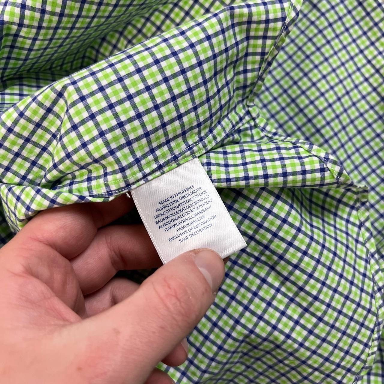 Polo Ralph Lauren Polo Ralph Lauren Luxury Mini Logo Checkered Button Up Shirt Size US M / EU 48-50 / 2 - 6 Thumbnail