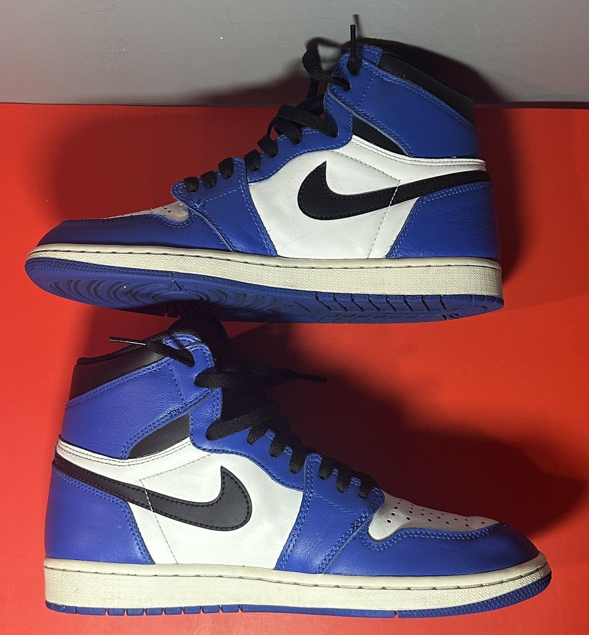 Jordan Brand Size 10 - Jordan 1 Retro High OG Game Royal 2018 Size US 10 / EU 43 - 3 Thumbnail