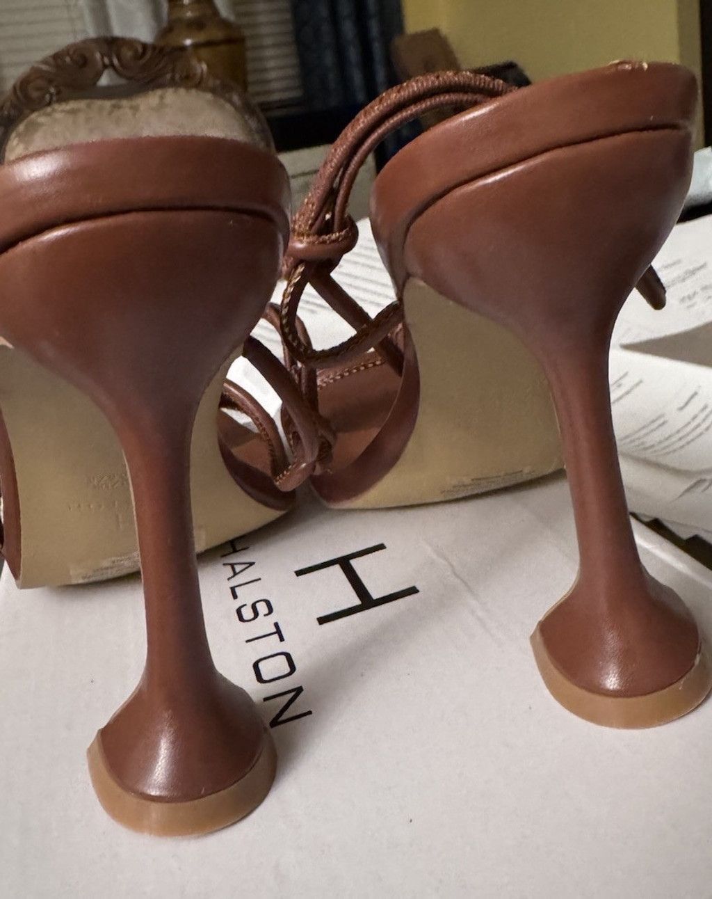Halston Halston Picasso Lace-Up Sandal 9.5 Size US 9.5 / IT 39.5 - 8 Thumbnail