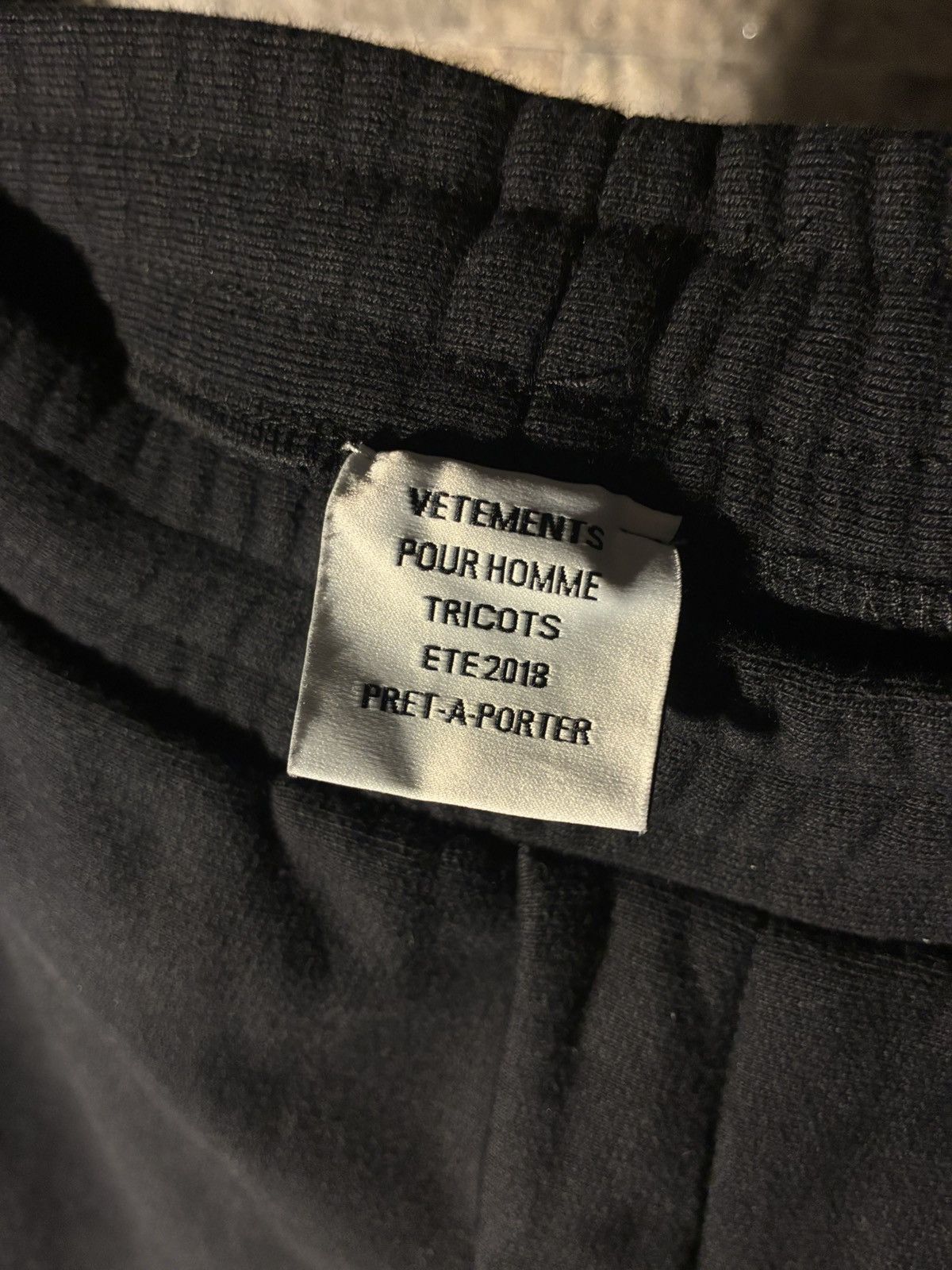 Vetements Vetements Wash-tag Sweatpants Size US 30 / EU 46 - 3 Thumbnail