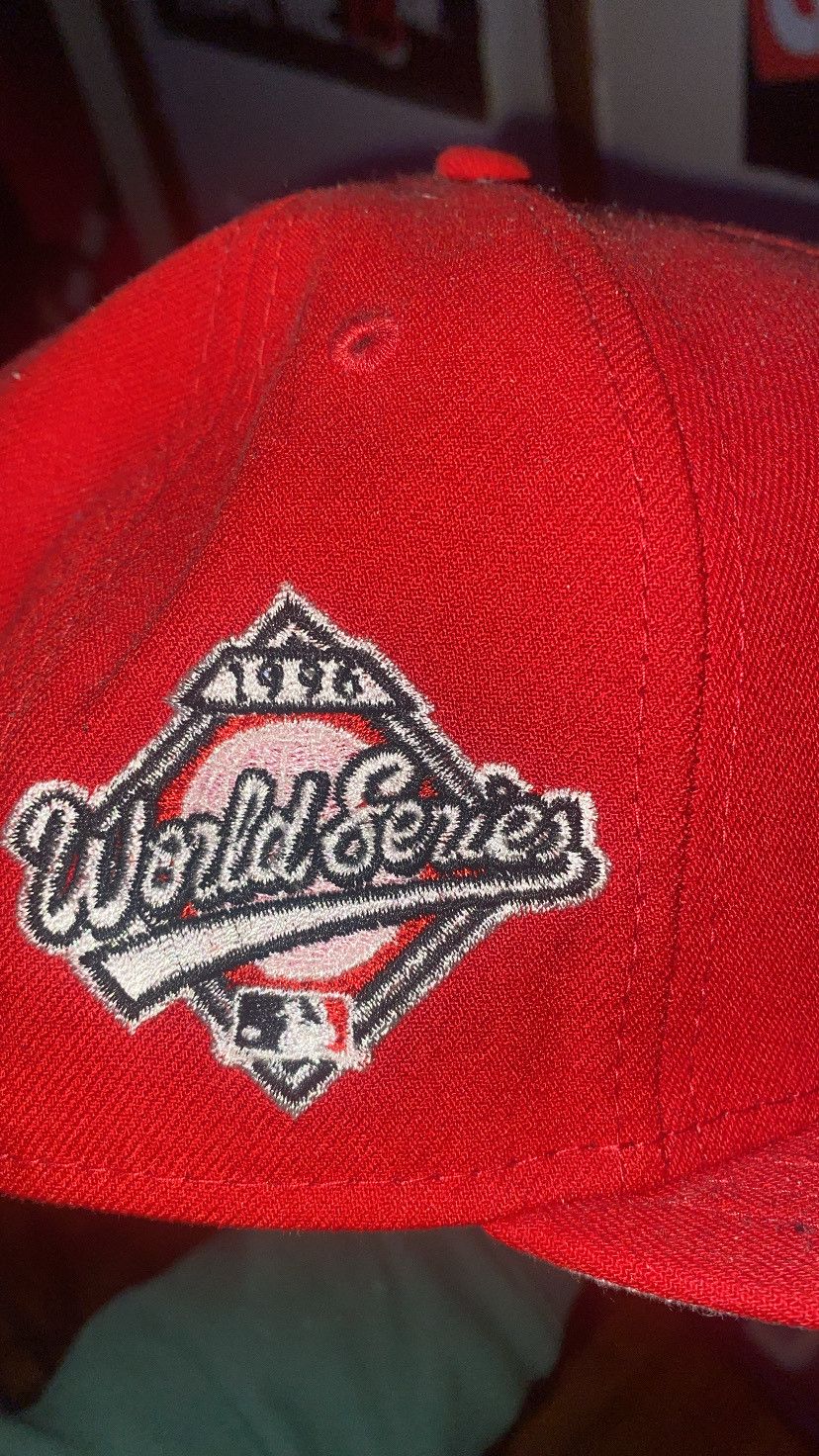 New Era New Era New York Yankees 1996 World Series Patch Hat Size ONE SIZE - 3 Thumbnail