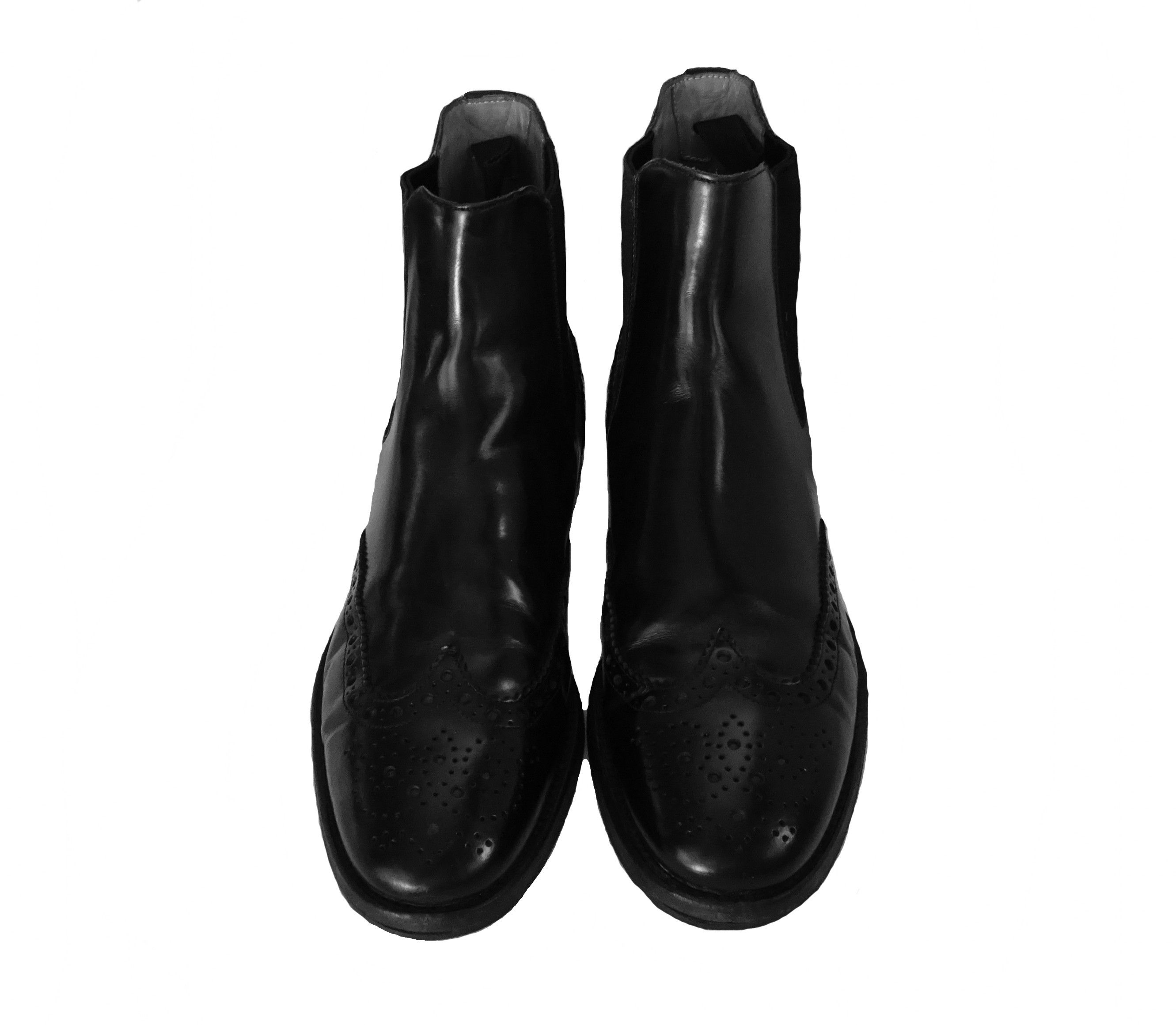 Church's CHURCH'S CLASSIC CHELSEA ANKLE BOOTS Size US 7 / IT 37 - 2 Thumbnail