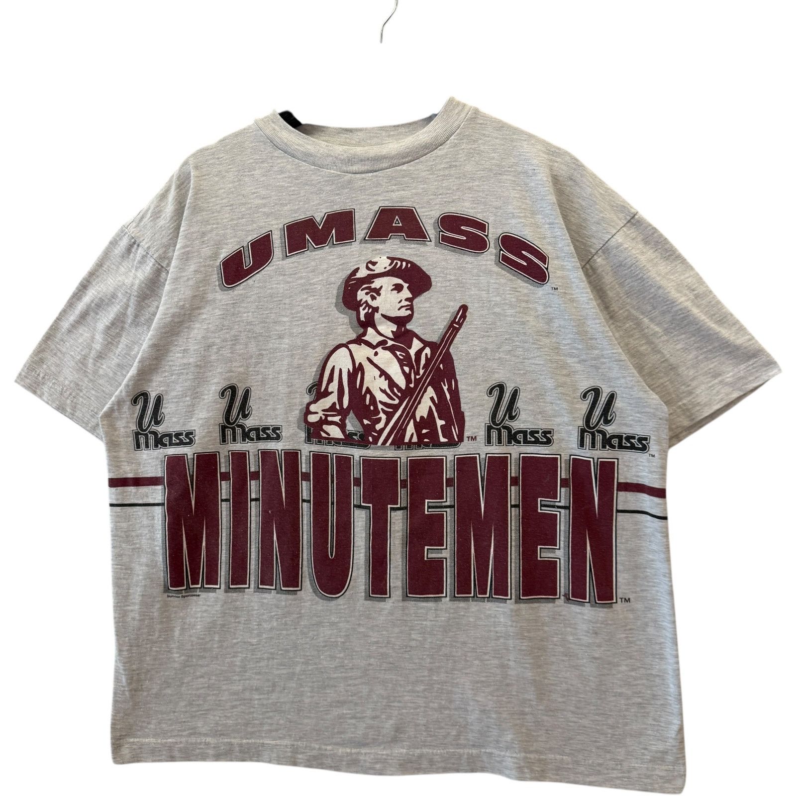 Vintage Vintage University Of Massachusetts Minutemen Tee Men's XXL Size US XXL / EU 58 / 5 - 3 Thumbnail