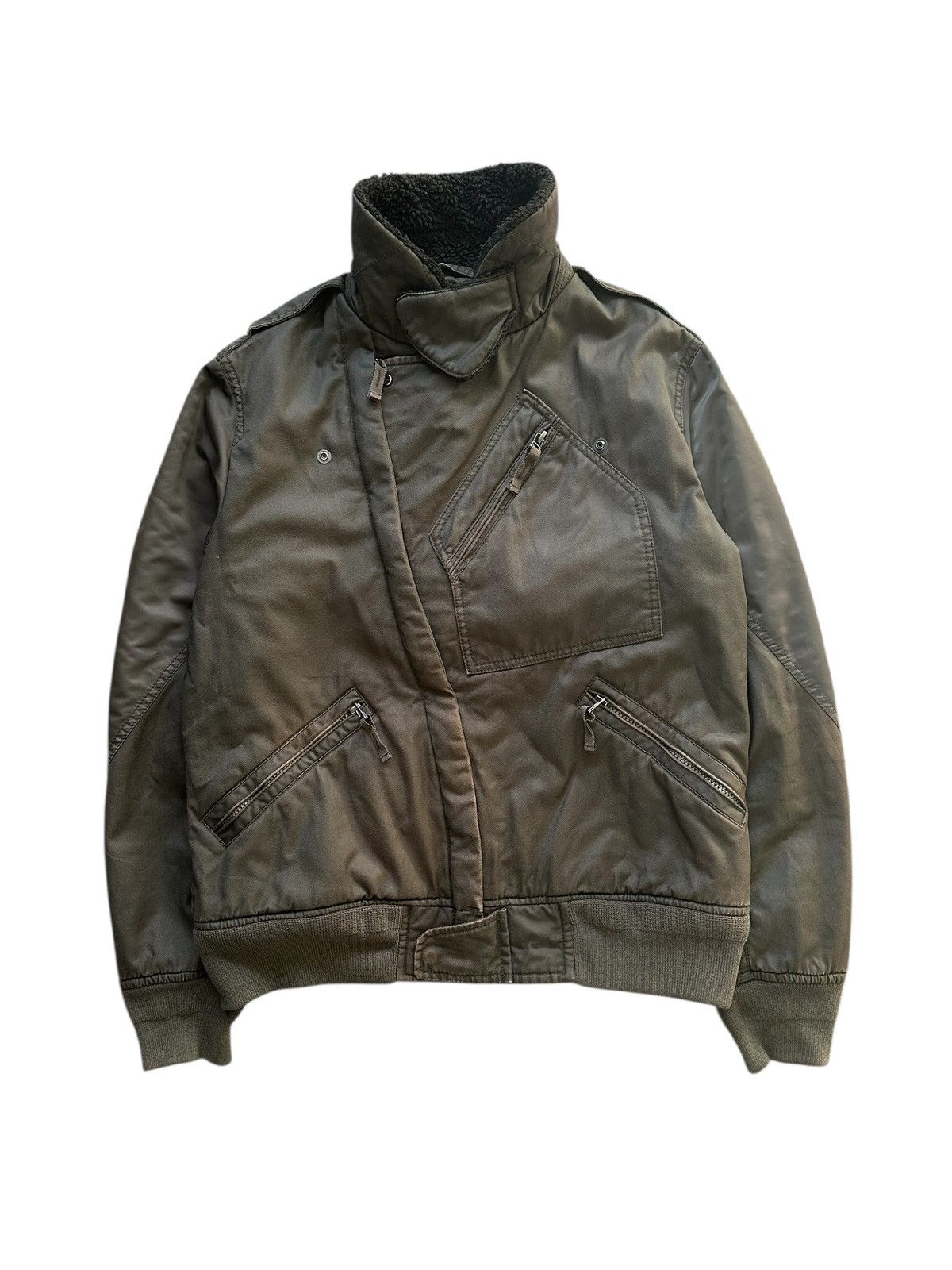 00s kiminori morishita coated jacket y2k Vintage Y2k 00s Fushi  