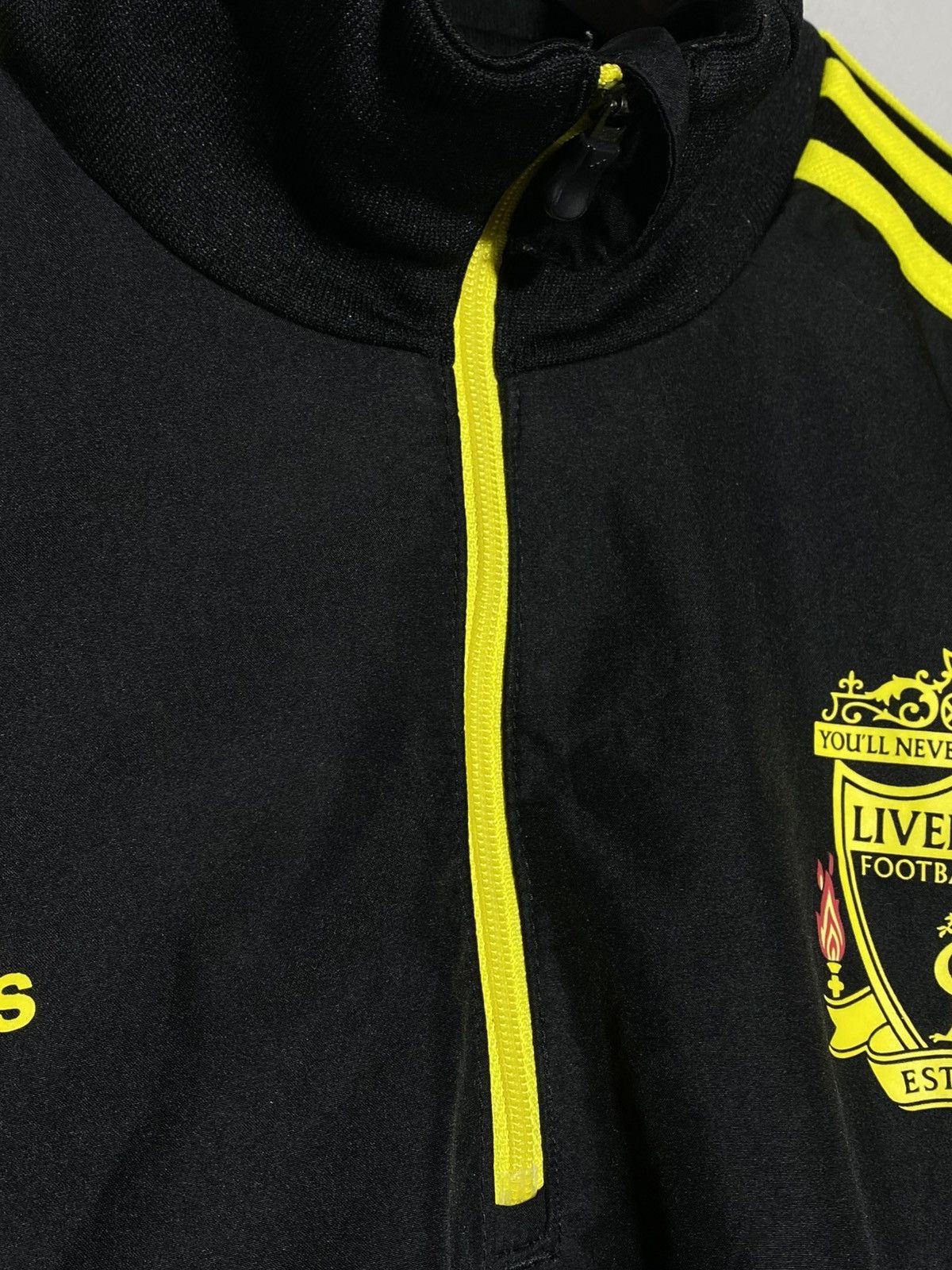 Adidas Adidas Liverpool 2010/11 Football Soccer 1/4 Zip Drill Top Size US S / EU 44-46 / 1 - 6 Thumbnail