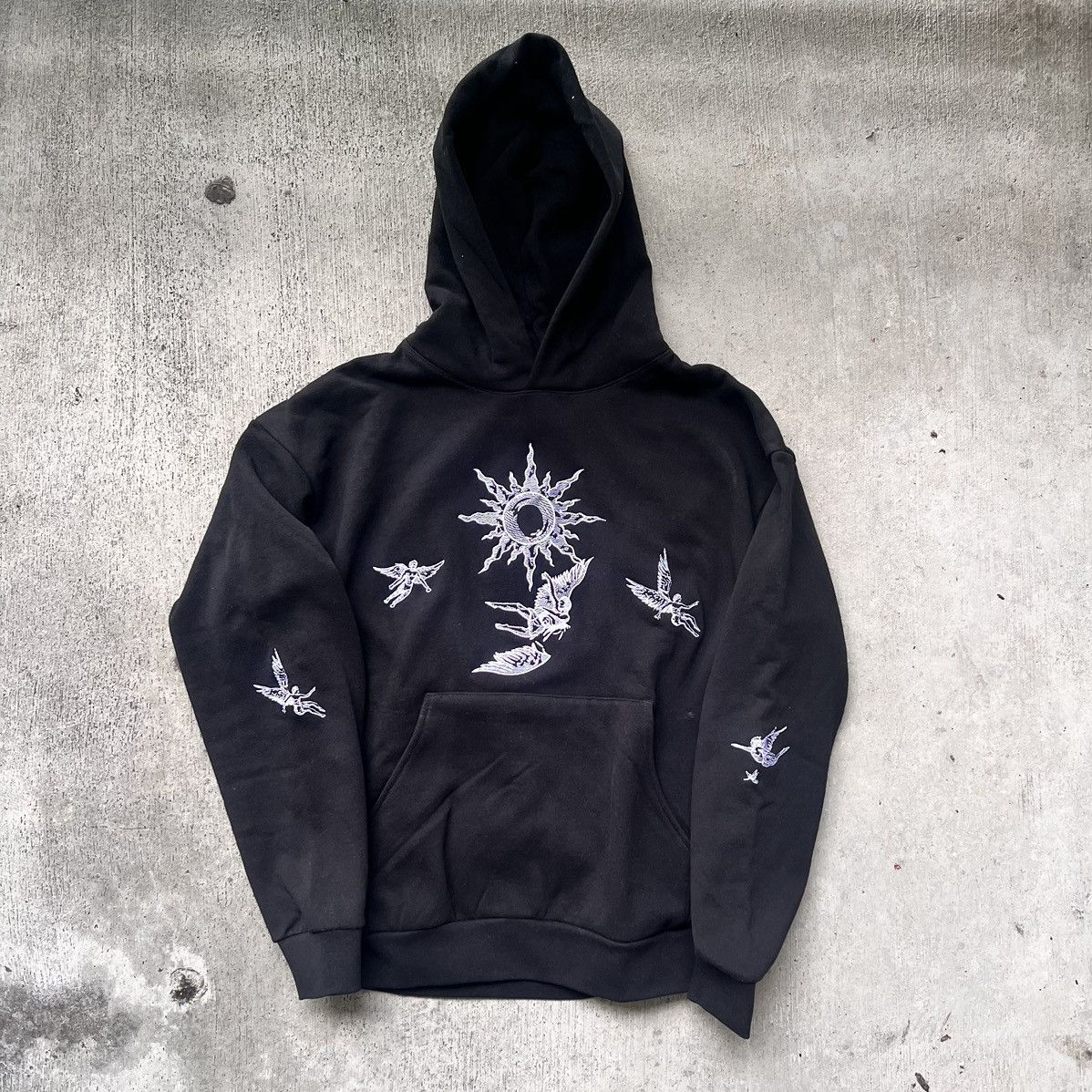 Other Fallen Angel Embroidered Hoodie Size US S / EU 44-46 / 1 - 2 Thumbnail