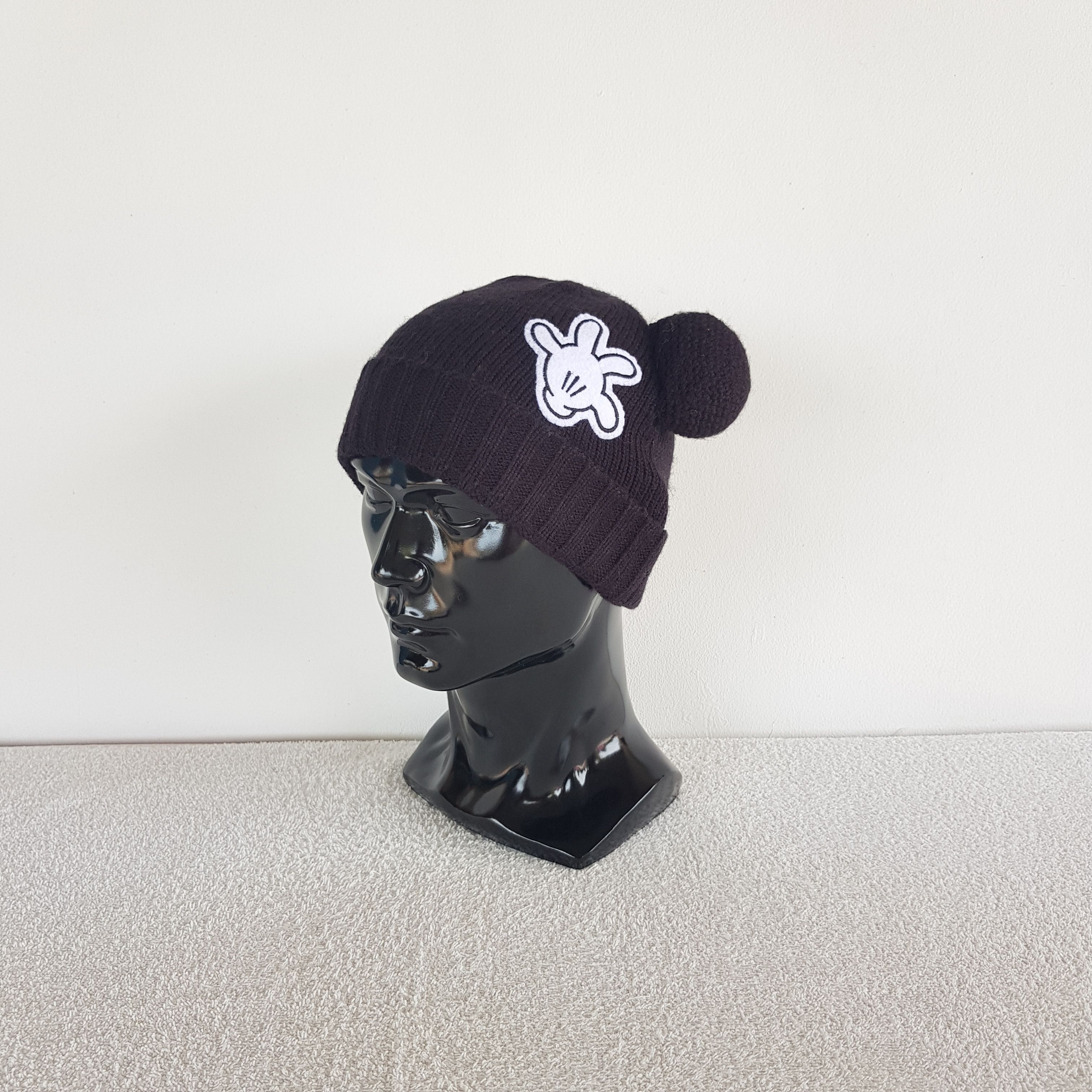 Mickey Mouse × Other Vintage Mickey Mouse Beanie alike Jose Wong Snow Caps Hats. Size ONE SIZE - 2 Thumbnail