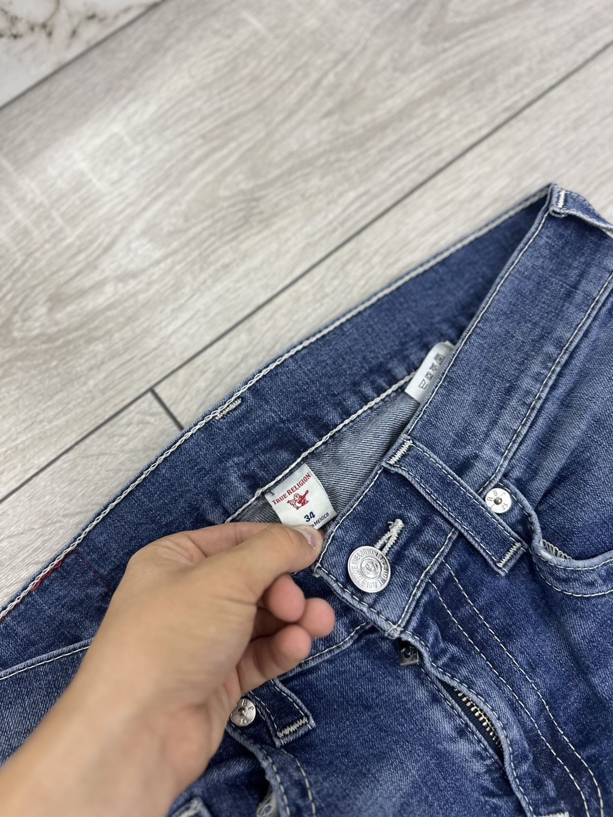 True Religion True Religion Vintage Y2K Chief Keef Style Jeans Size US 34 / EU 50 - 5 Thumbnail