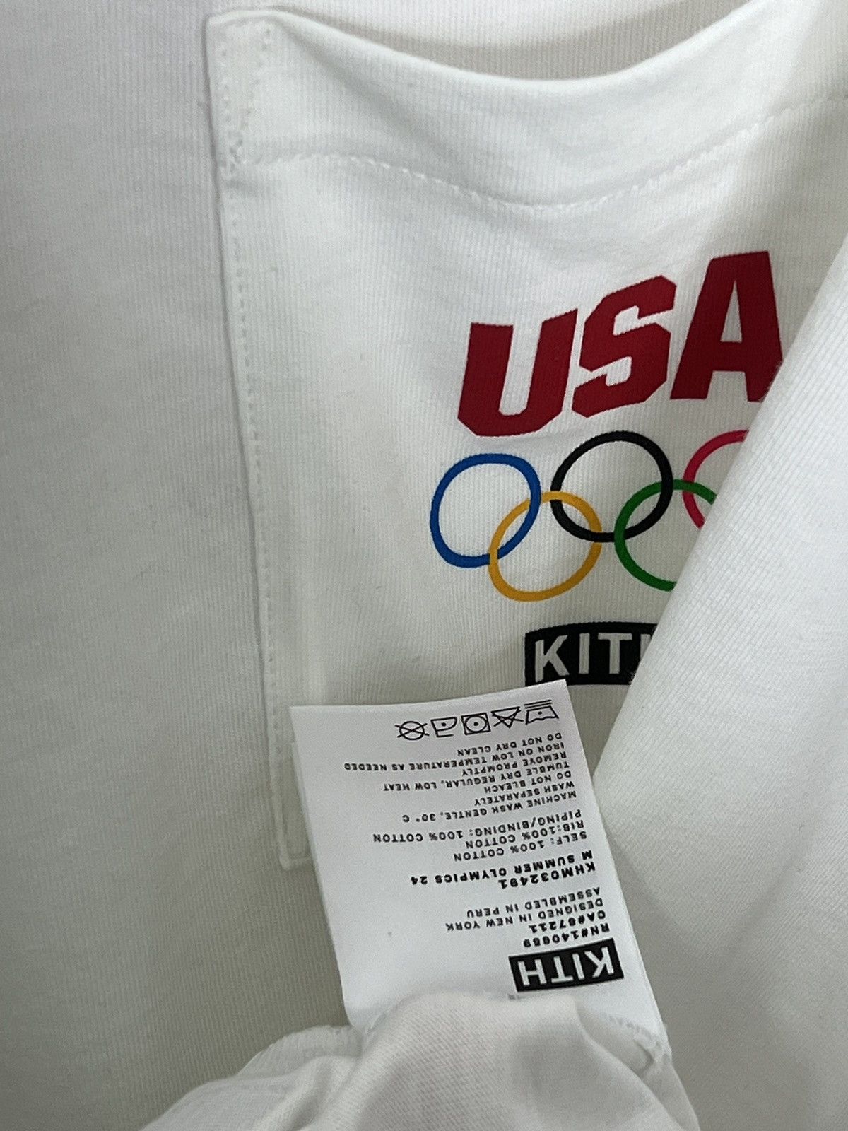 Kith Kith Olympics USA Olympics 2024 Vintage Tee Size US L / EU 52-54 / 3 - 5 Thumbnail