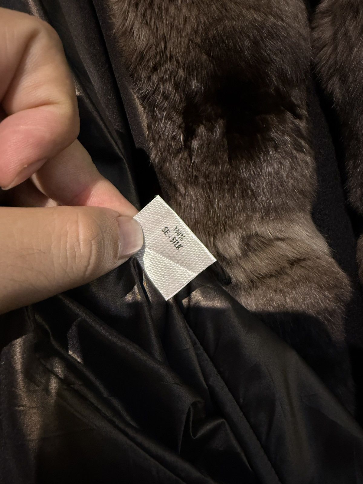 Fendi Fendi Mink Fur Coat Reversible Silk and Cashmere Size M / US 6-8 / IT 42-44 - 14 Thumbnail
