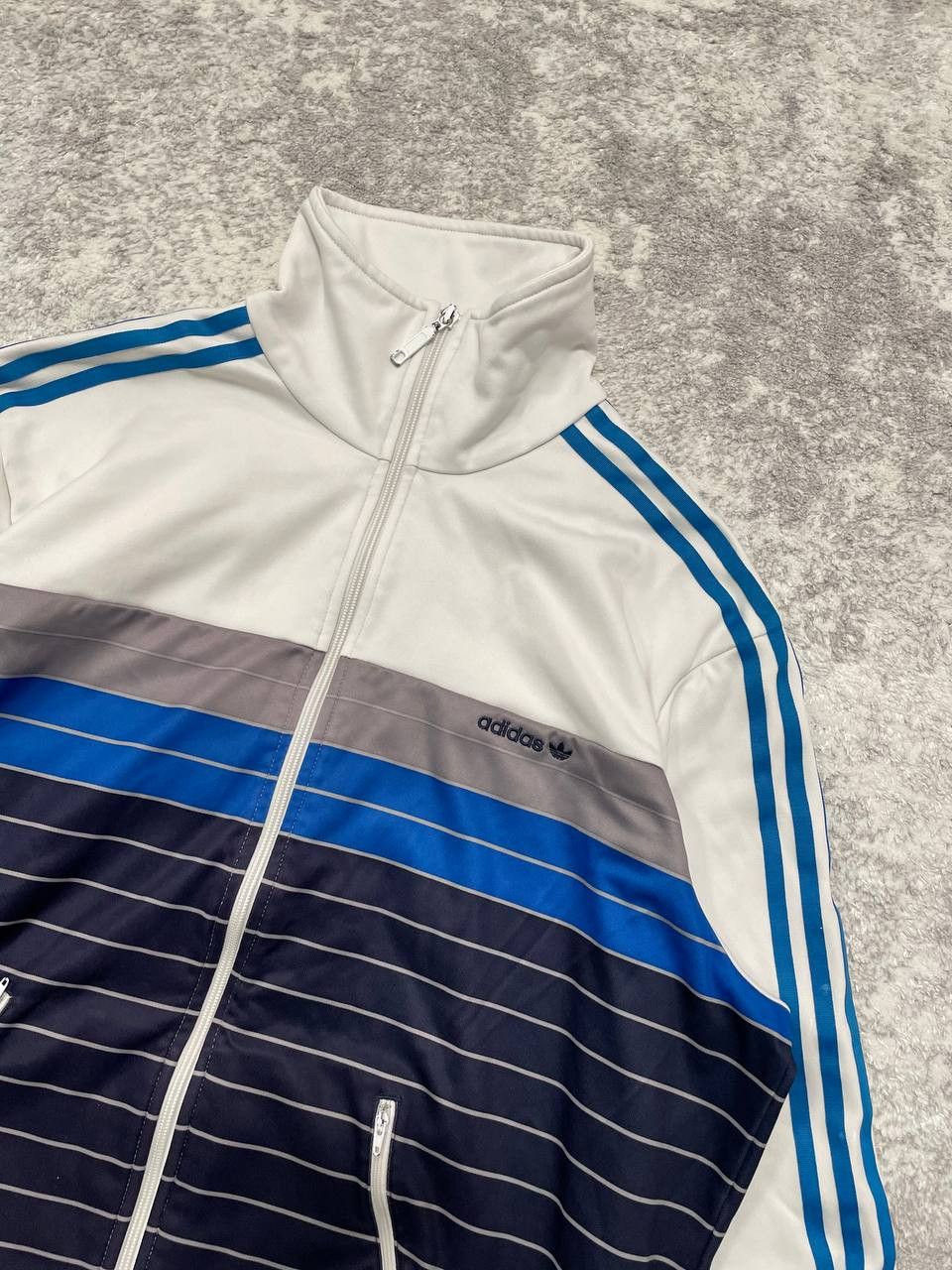 Adidas Adidas Originals Track Jacket Vintage Full Zip Sport Size US XL / EU 56 / 4 - 3 Thumbnail