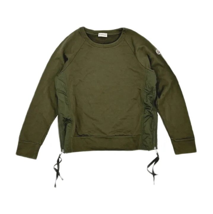 Moncler Moncler Stylish Spliced Pullover Sweatshirt Size US M / EU 48-50 / 2 - 1 Thumbnail