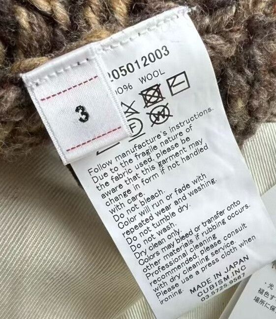 Visvim VISVIM 21AW AMPLUS CREW Gradient Hand Knit Sweater Size US L / EU 52-54 / 3 - 9 Thumbnail
