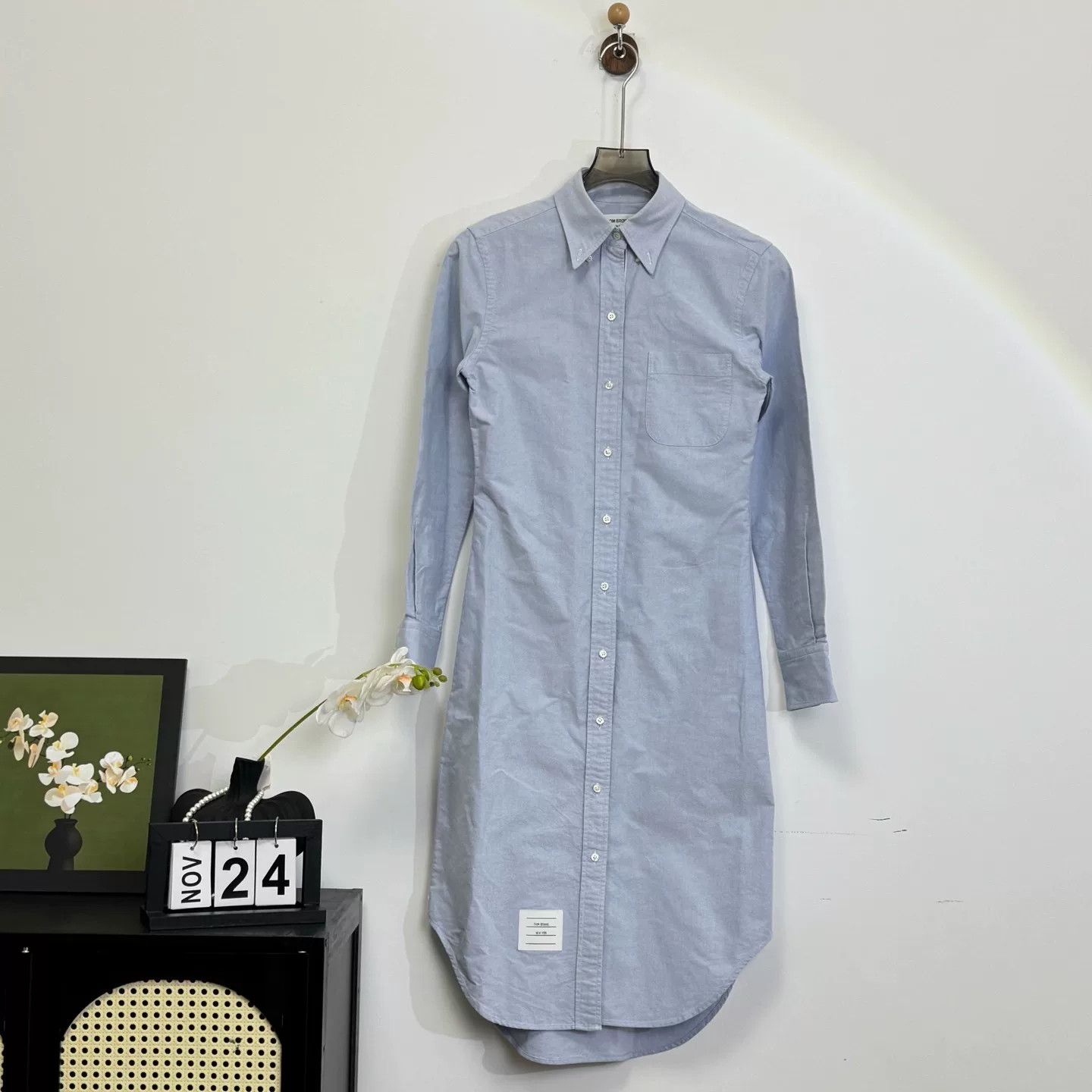 Thom Browne Thom Browne Shirt Dress for Women Size S / US 4 / IT 40 - 1 Thumbnail