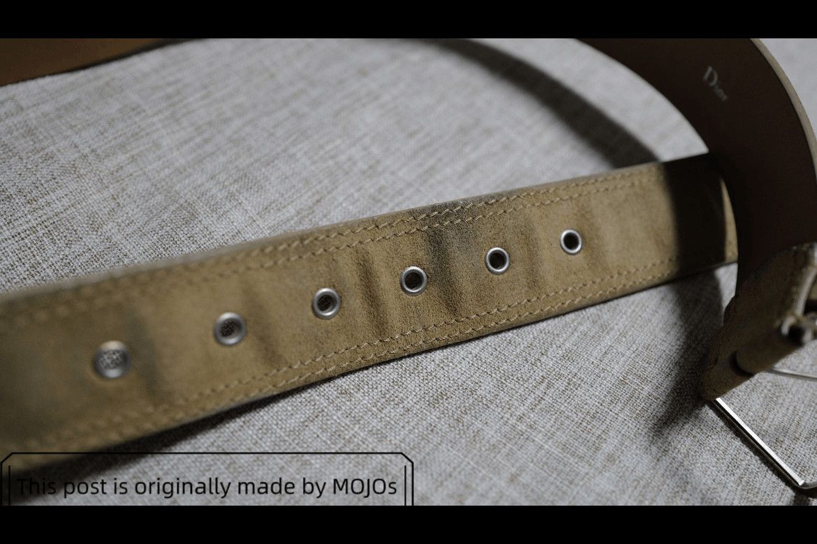 Dior Sz 85 Dior Homme 04AW VOTC Runway Suede Belt Size ONE SIZE - 3 Thumbnail