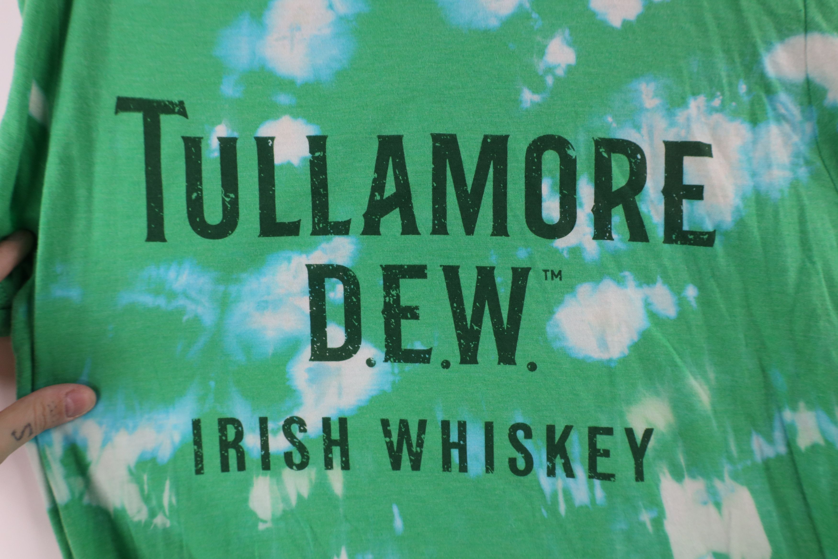 Vintage Michigan State University Tullamore Irish Whiskey T-Shirt Size L / US 10 / IT 46 - 4 Thumbnail