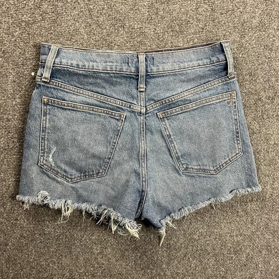 Madewell Madewell Shorts Womens 29 Perfect Jean Short Denim Cut Off Size 29" - 4 Thumbnail