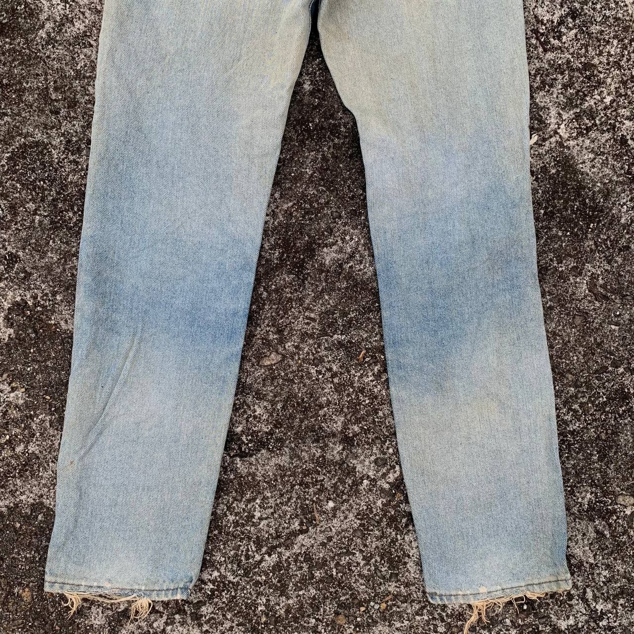 Edwin Vintage Edwin Italy Ripped Jeans Light Wash Denim Size US 27 - 6 Thumbnail