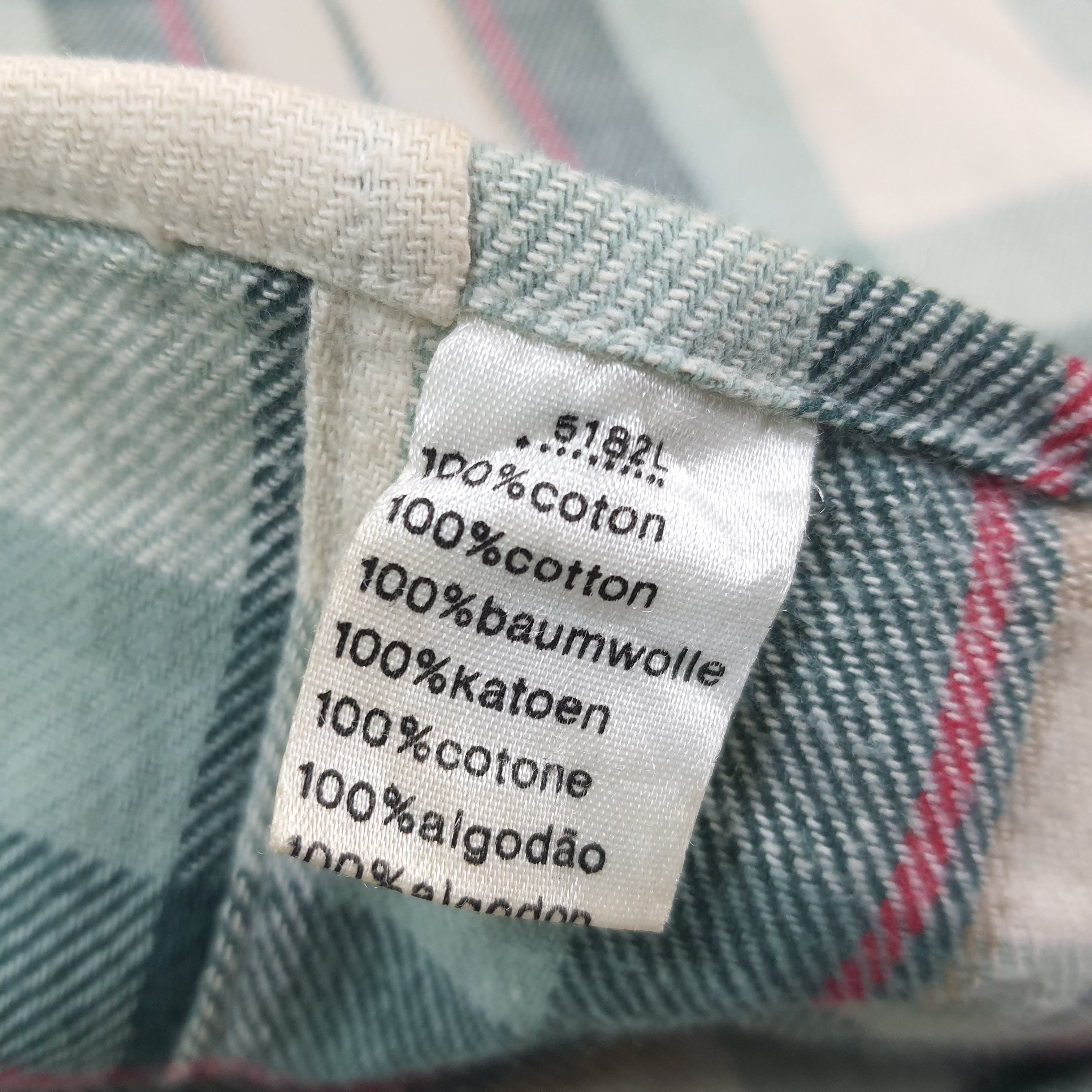 Lacoste Vintage Chemise Lacoste Flannel Button Up Shirt C285N71 Size US XL / EU 56 / 4 - 6 Thumbnail