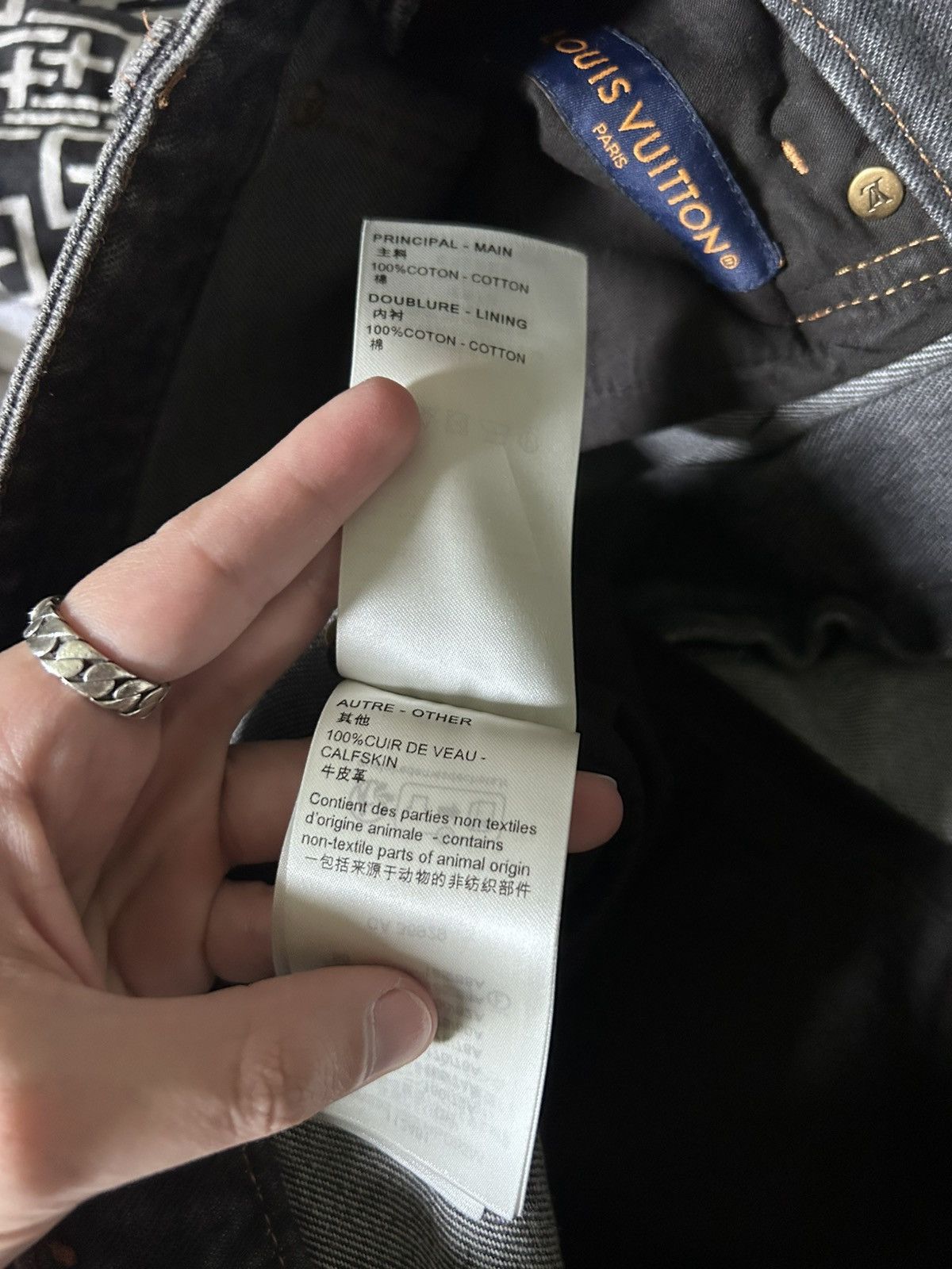 Louis Vuitton Flower Monogram Pants