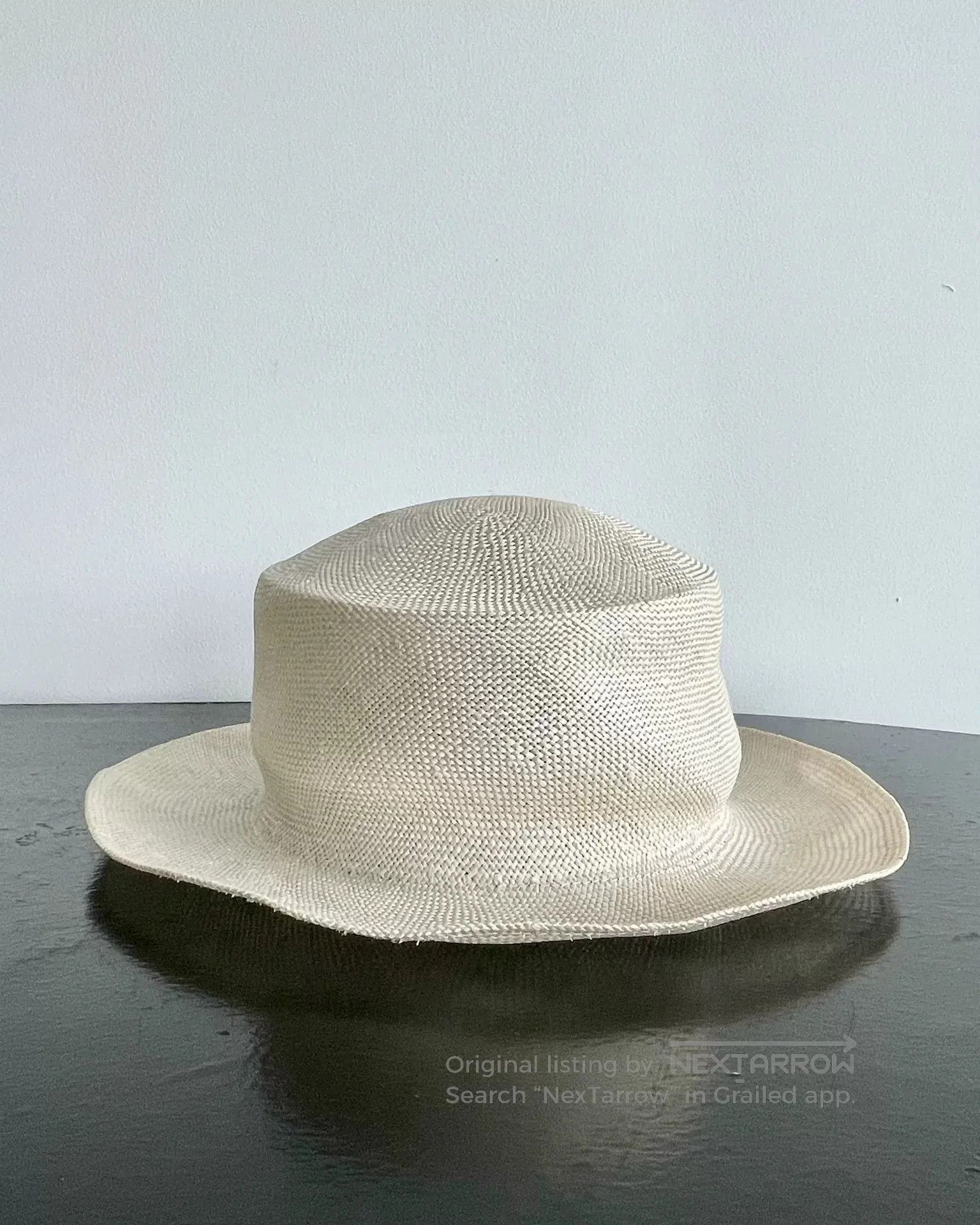 KIJIMA TAKAYUKI KIJIMA TAKAYUKI Vintage Woven Hat. Size ONE SIZE - 8 Thumbnail