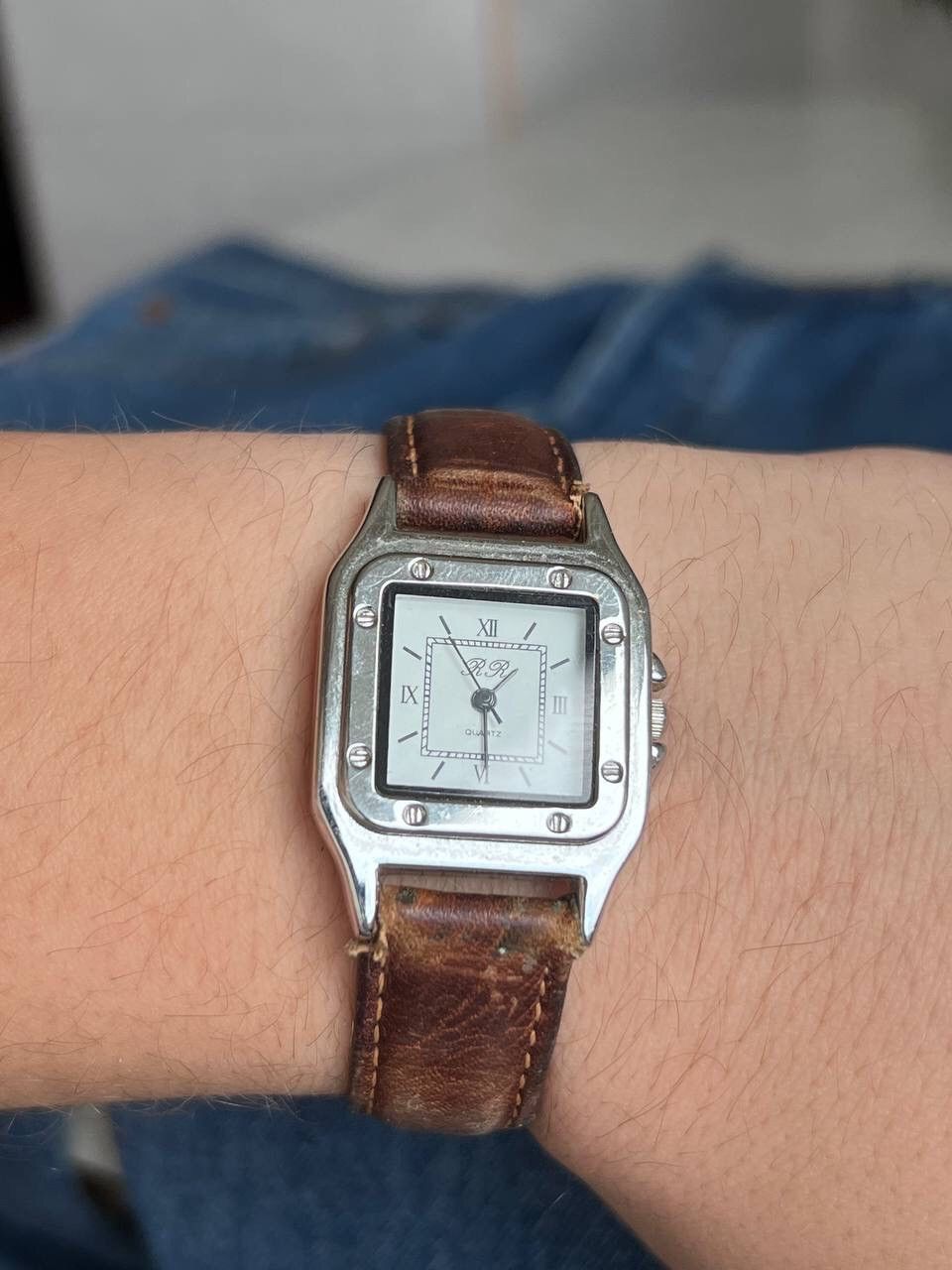 Japanese Brand × Vintage Vintage Japanese style futuristic RR Logo Watch Size ONE SIZE - 4 Thumbnail