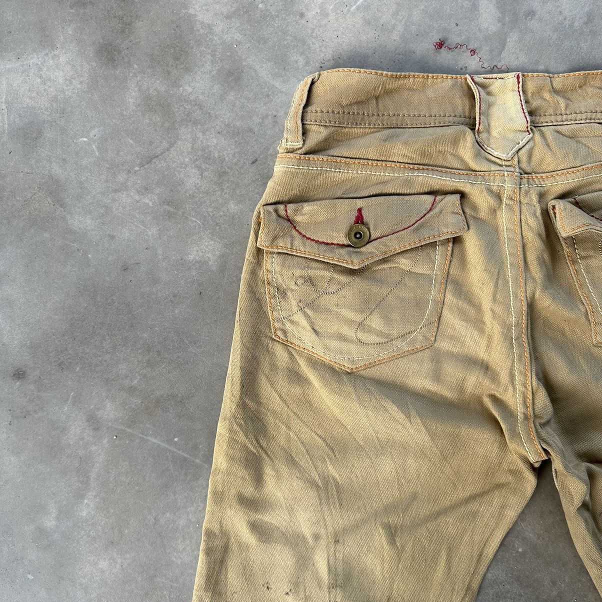 Japanese Brand Vintage Rush Hour Multi Pocket Casual Trousers Flare Pants Size US 26 / EU 42 - 11 Thumbnail