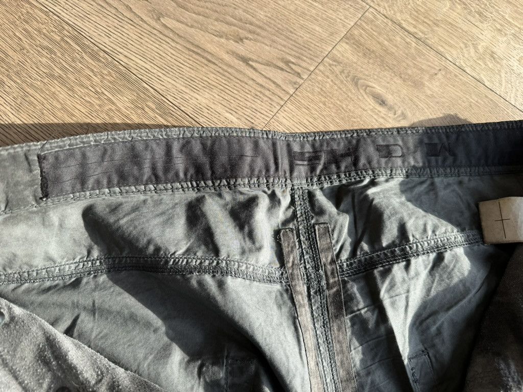 Rick Owens Drkshdw Rick Owens Olmar & Mirta dark grey waxed Pants Size US 34 / EU 50 - 5 Thumbnail