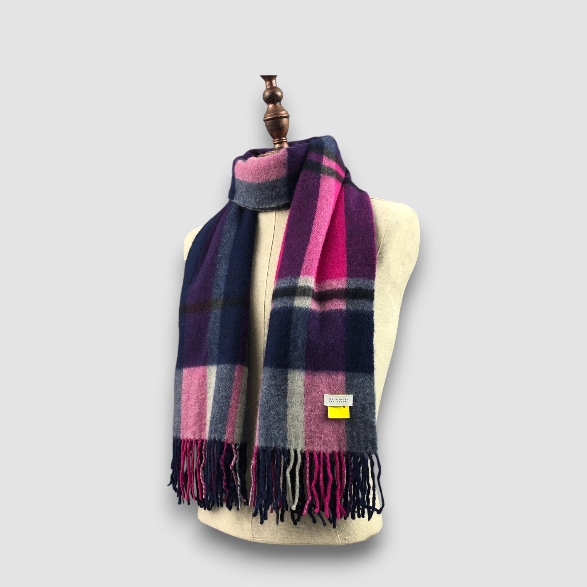 Mackintosh Vintage Mackintosh Philosophy Scarf Long Stoles Wool Scarves Size ONE SIZE - 2 Thumbnail