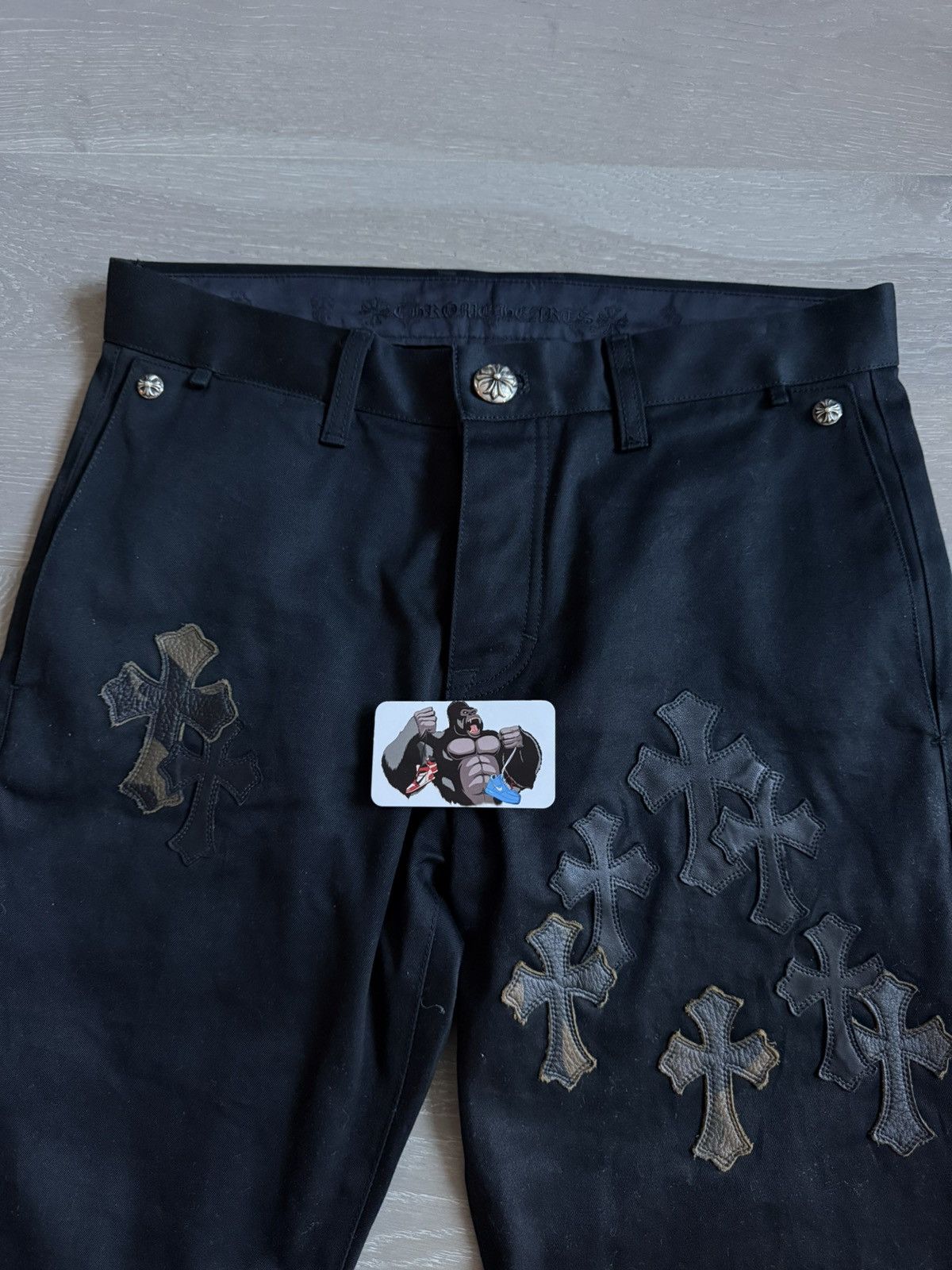 Chrome Hearts Chrome Hearts Cross Patch Chino Pants Black/Camo Size US 33 - 5 Thumbnail