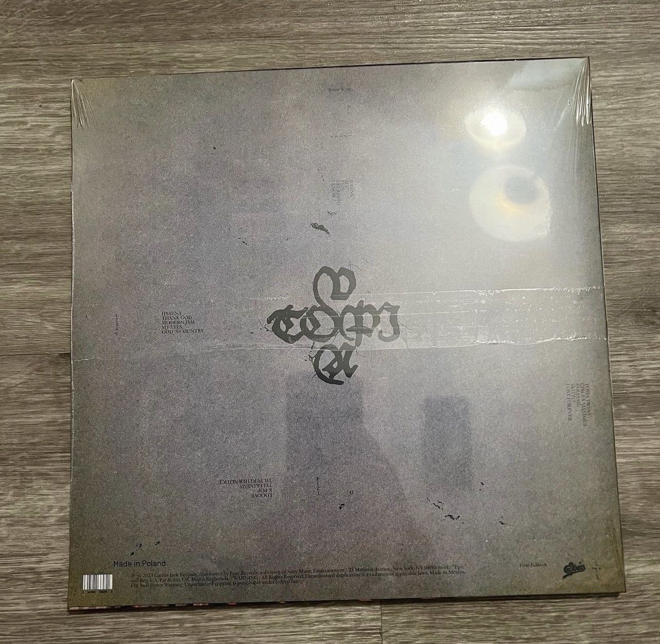 Travis Scott Travis Scott Utopia 2 Disk Vinyl Cover 3 Size ONE SIZE - 4 Thumbnail