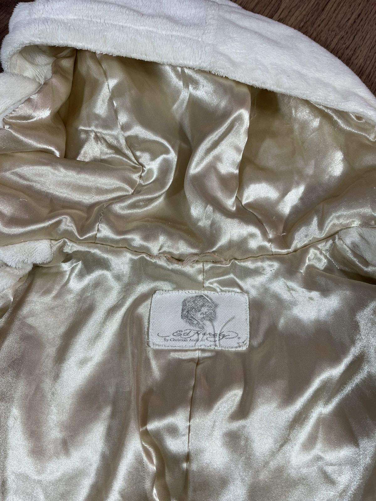 Ed Hardy Plush jacket Ed Hardy By Christian Audigier teddy coat Size L / US 10 / IT 46 - 10 Thumbnail