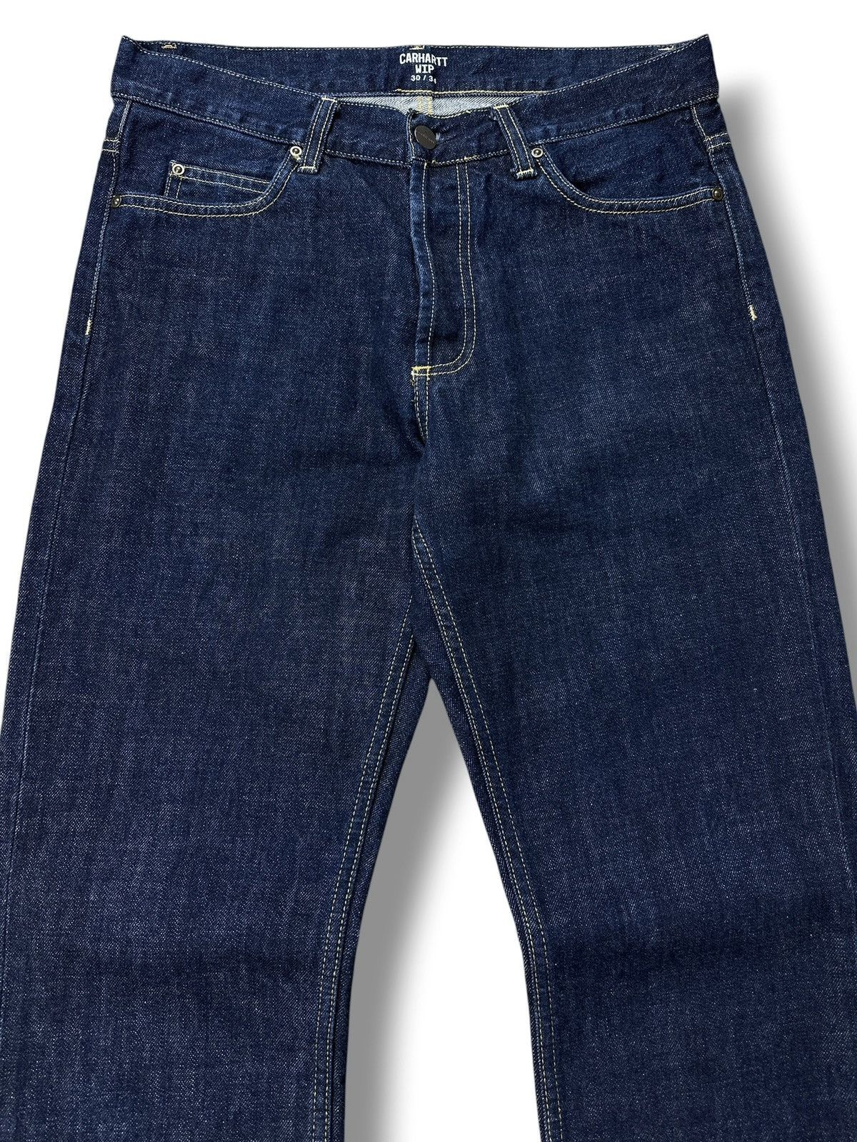 Carhartt Wip Carhartt WIP Texas Pant Blue Denim Jeans Men’s Size W30 L34 Size US 30 / EU 46 - 7 Thumbnail