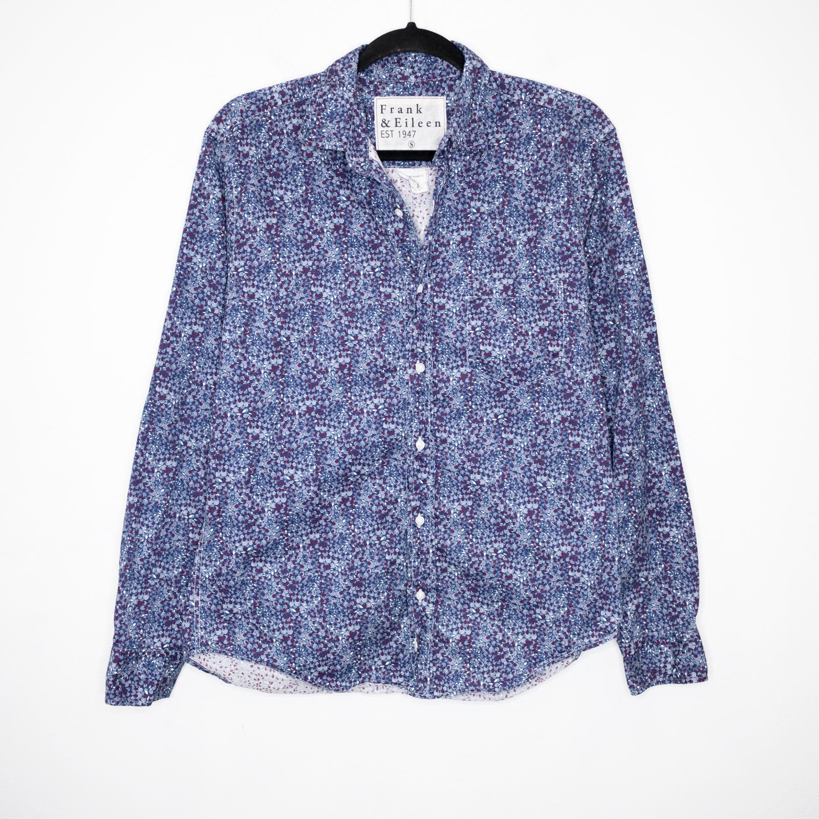 image of Frank Eileen Frank & Eileen Men's Don Shirt in Floral (Size Small)