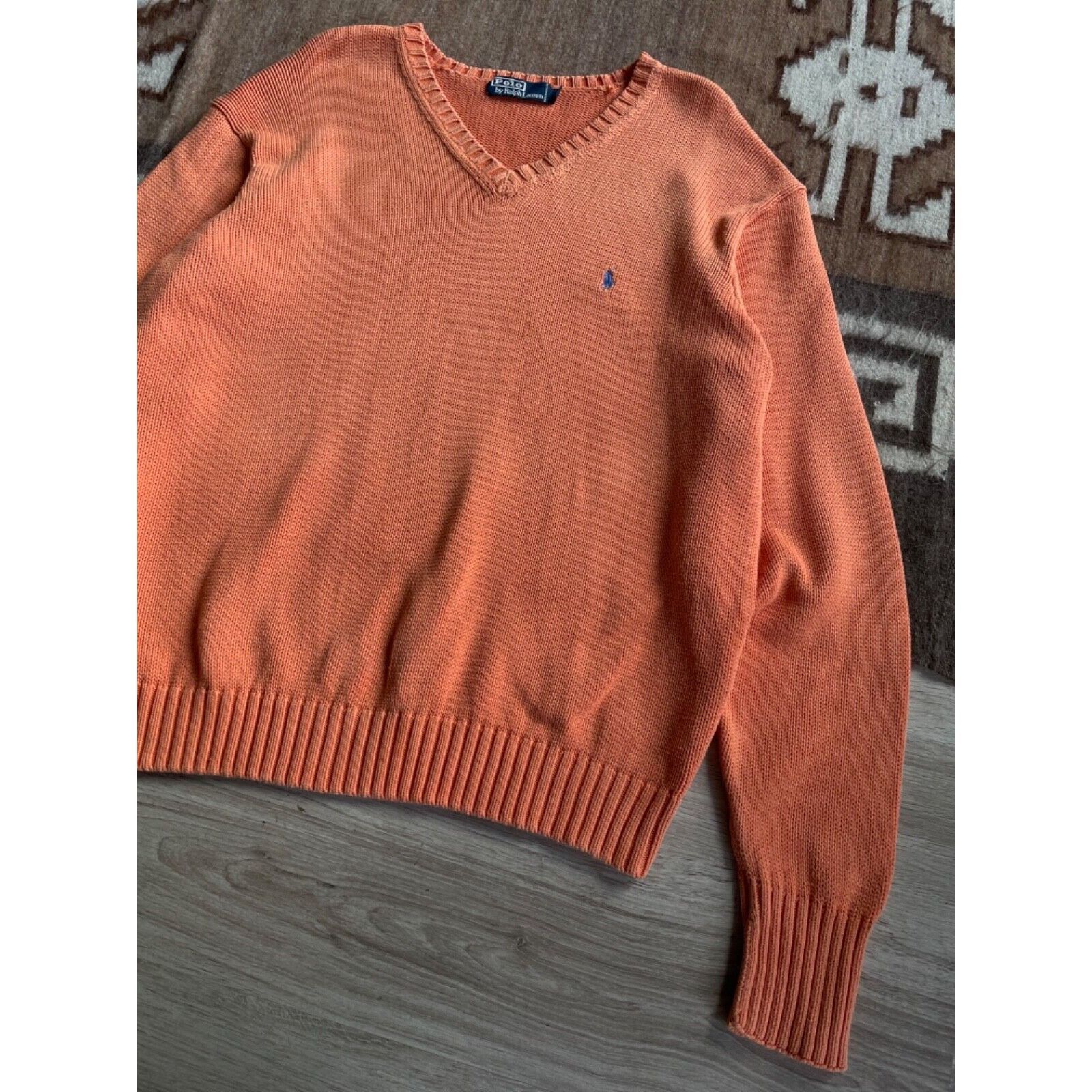 Polo Ralph Lauren Polo Ralph Lauren Vintage Cotton Knit Sweater 8581AC Size US XL / EU 56 / 4 - 5 Thumbnail