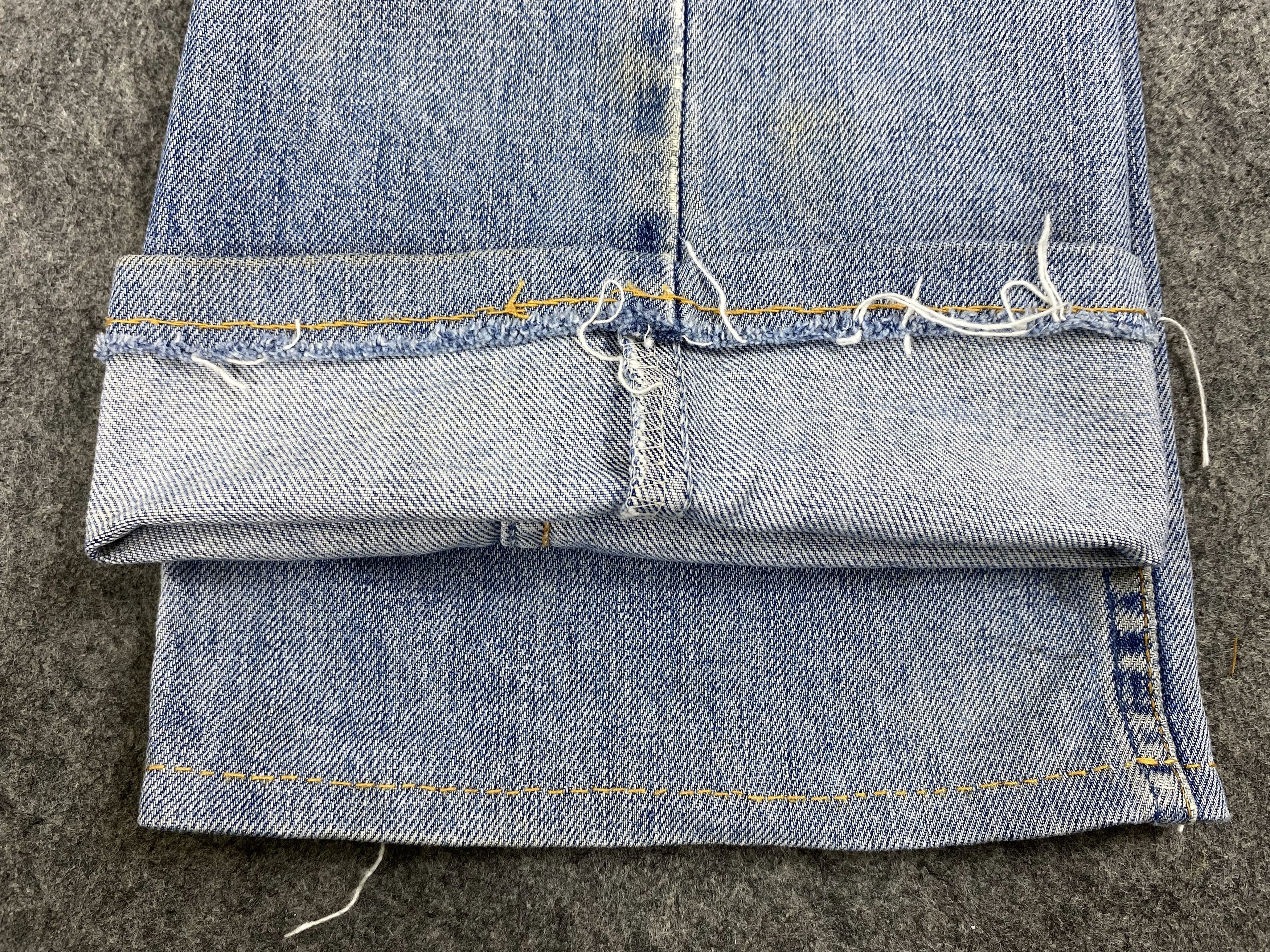 If Six Was Nine Mid Blue Vintage Levi's 517 Flare 33x26 Denim -JN1208 Size US 33 - 11 Thumbnail