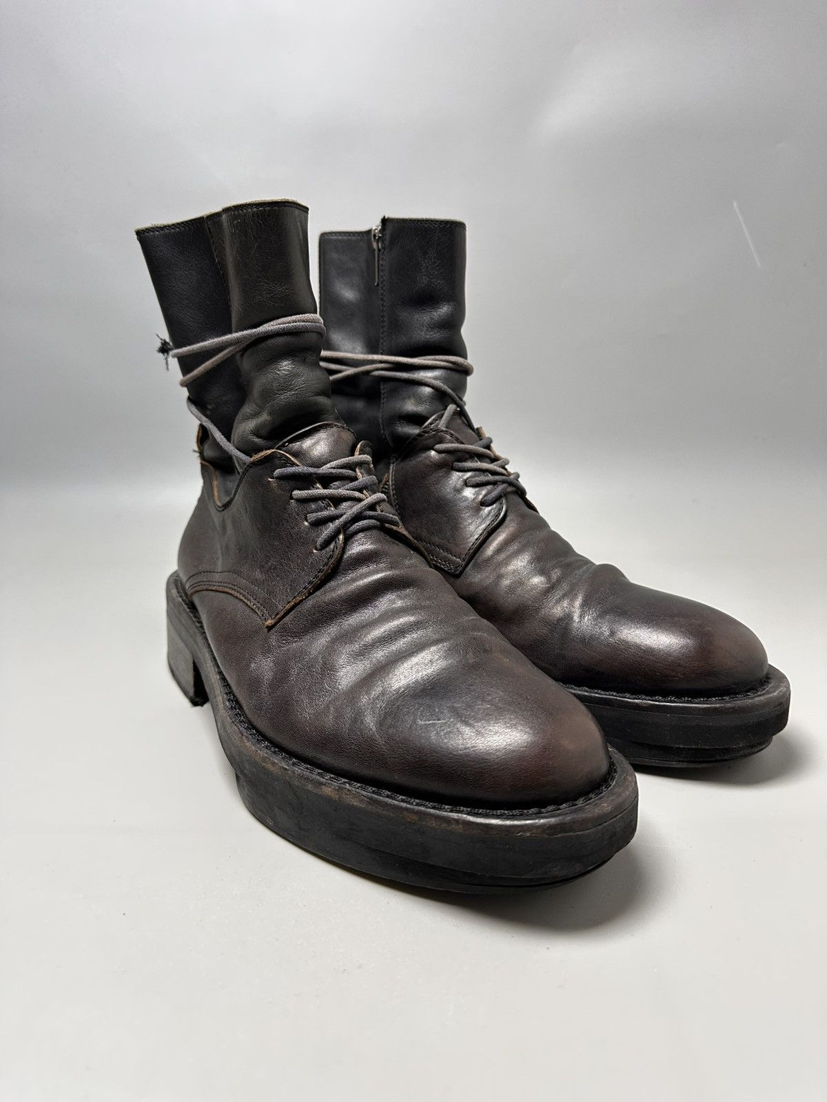Ann Demeulemeester Ann Demeulemeester Hybrid Derby Boots Size US 10 / EU 43 - 1 Thumbnail